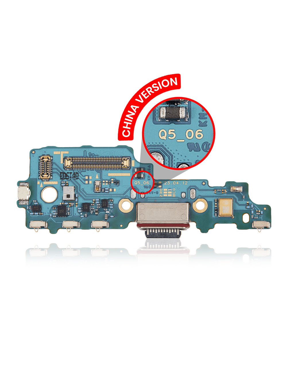 Charging Port Board for Samsung Galaxy Z Fold 5 (F9460) (China Version) (Premium)