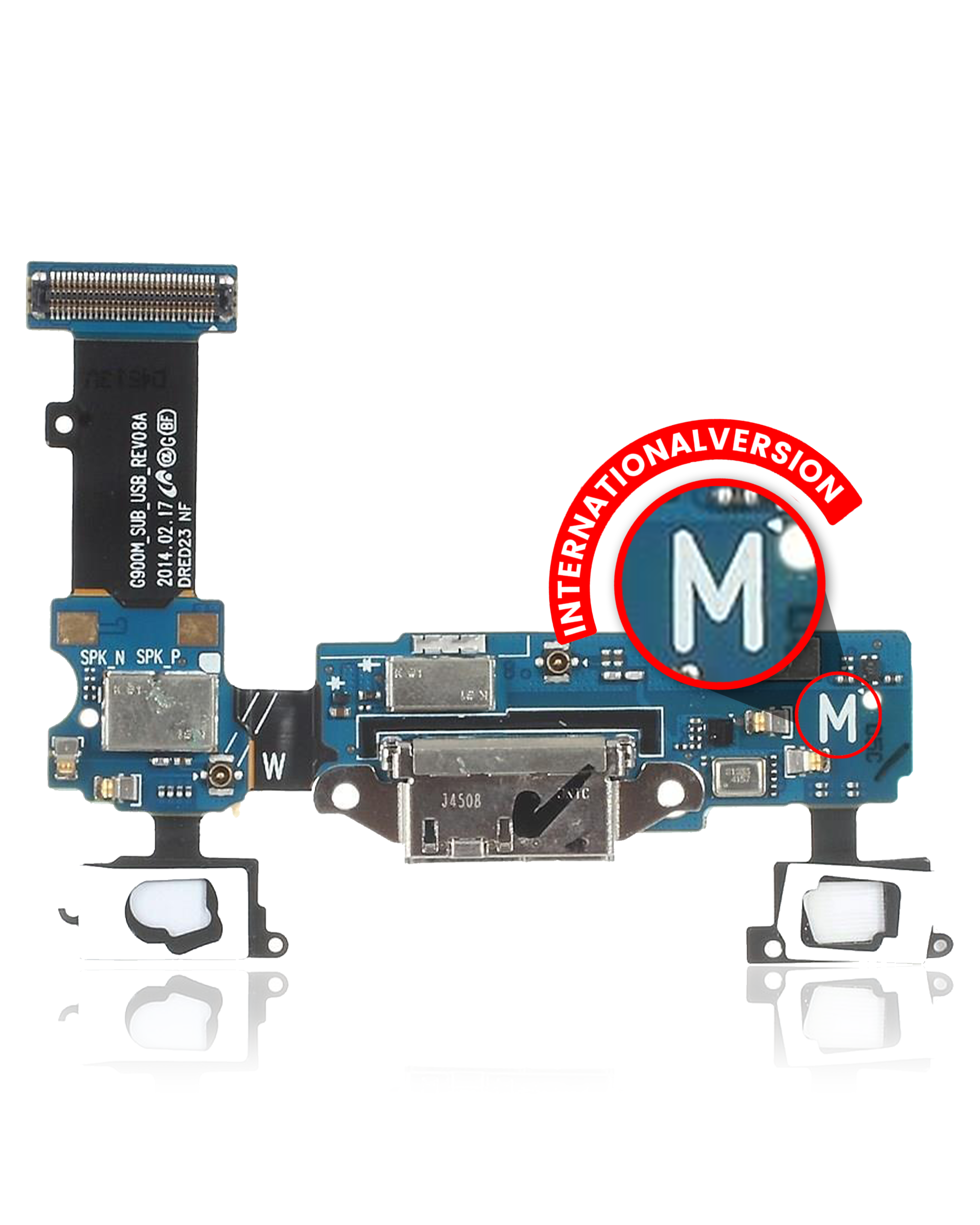 Ladebuchse-Flexkabel für Samsung Galaxy S5 (G900M) (International)
