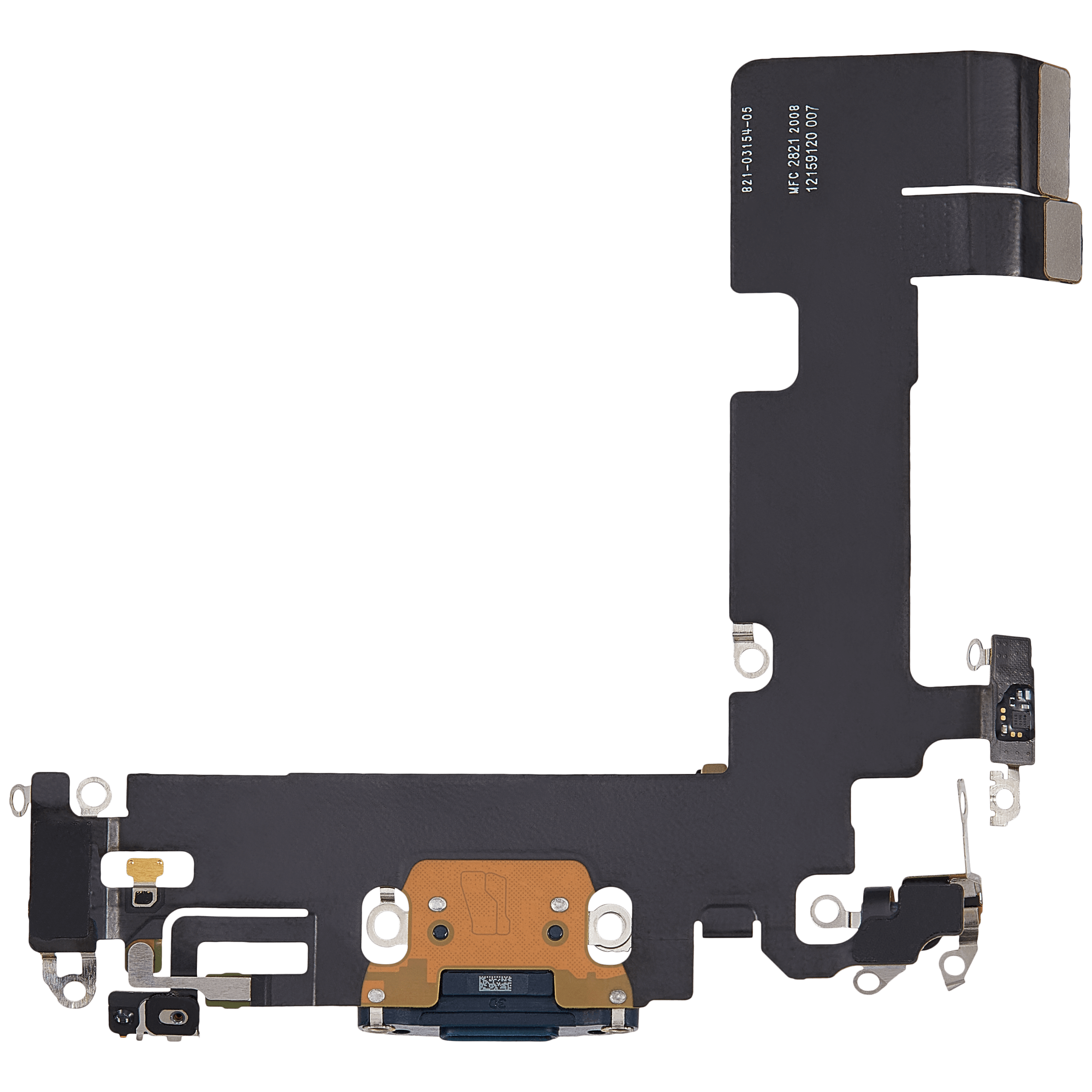 Ladebuchse-Flexkabel für iPhone 13 (gebrauchter OEM-Ausbau) (Midnight)