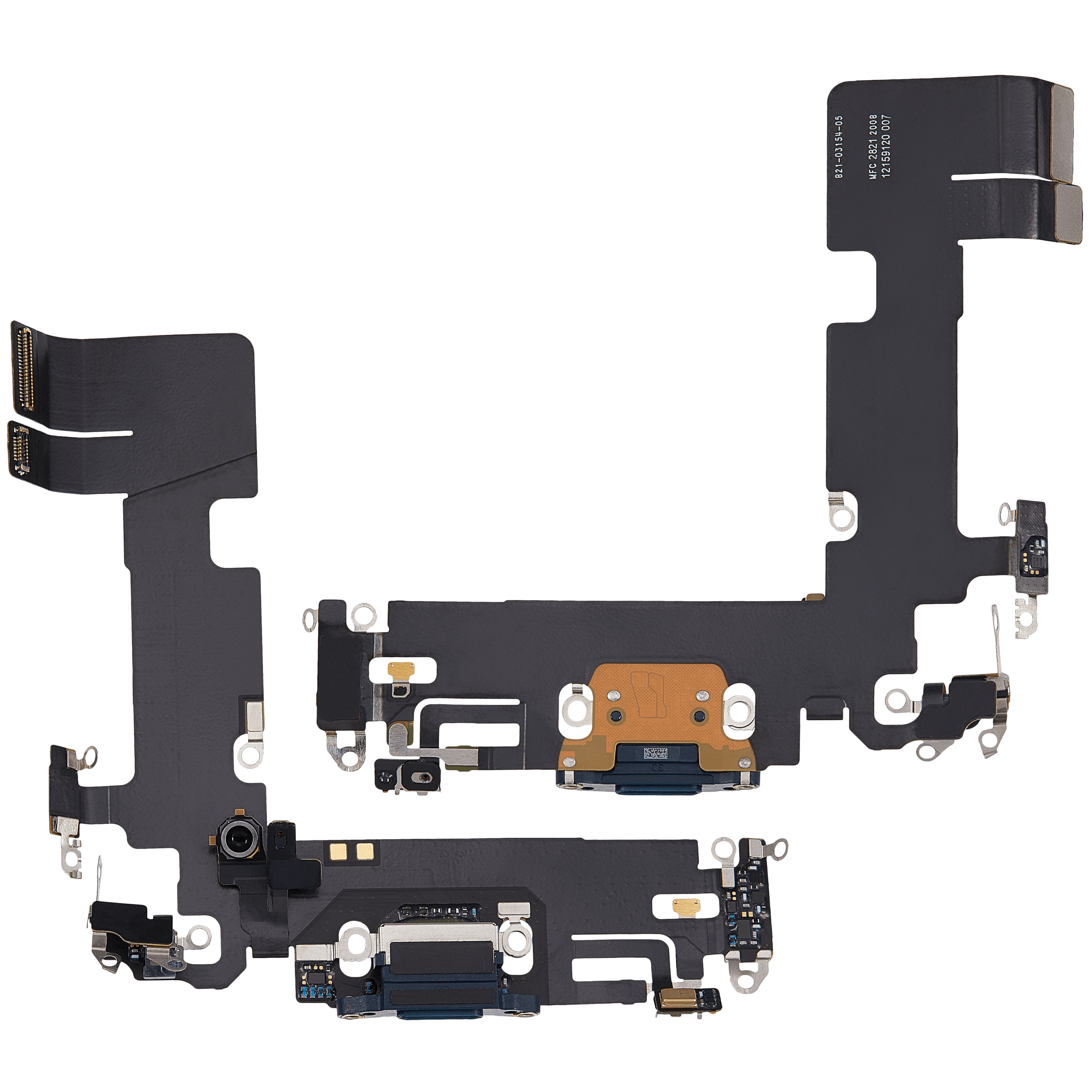 Ladebuchse-Flexkabel für iPhone 13 (gebrauchter OEM-Ausbau) (Midnight)