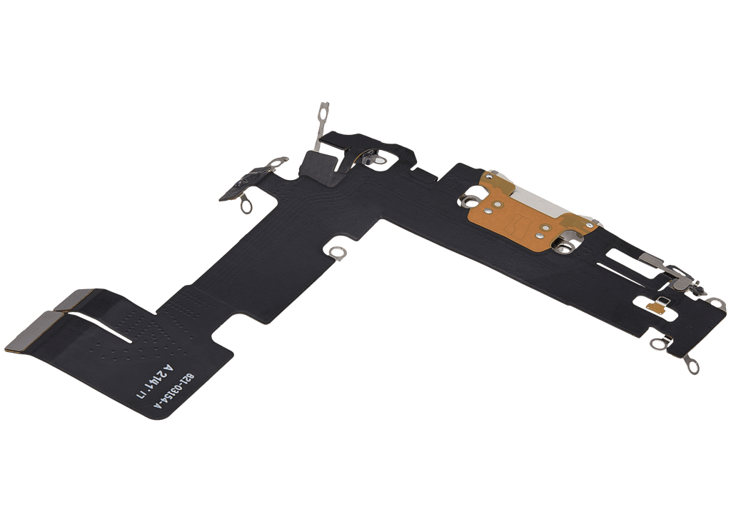 Charging Port Flex Cable for iPhone 13 (Used OEM Part, Starlight)
