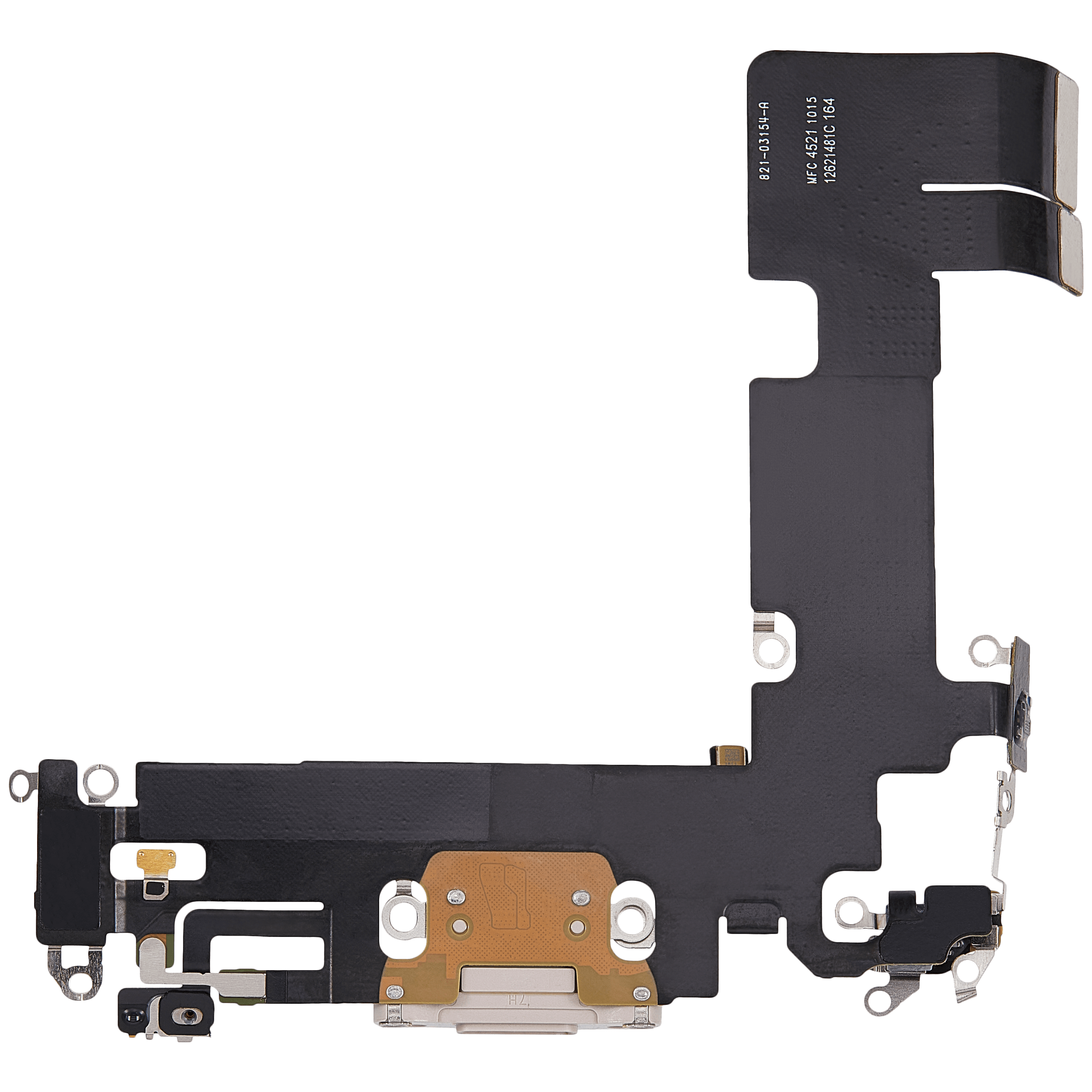 Ladebuchse-Flexkabel für iPhone 13 (gebrauchter OEM-Ausbau) (Pink)