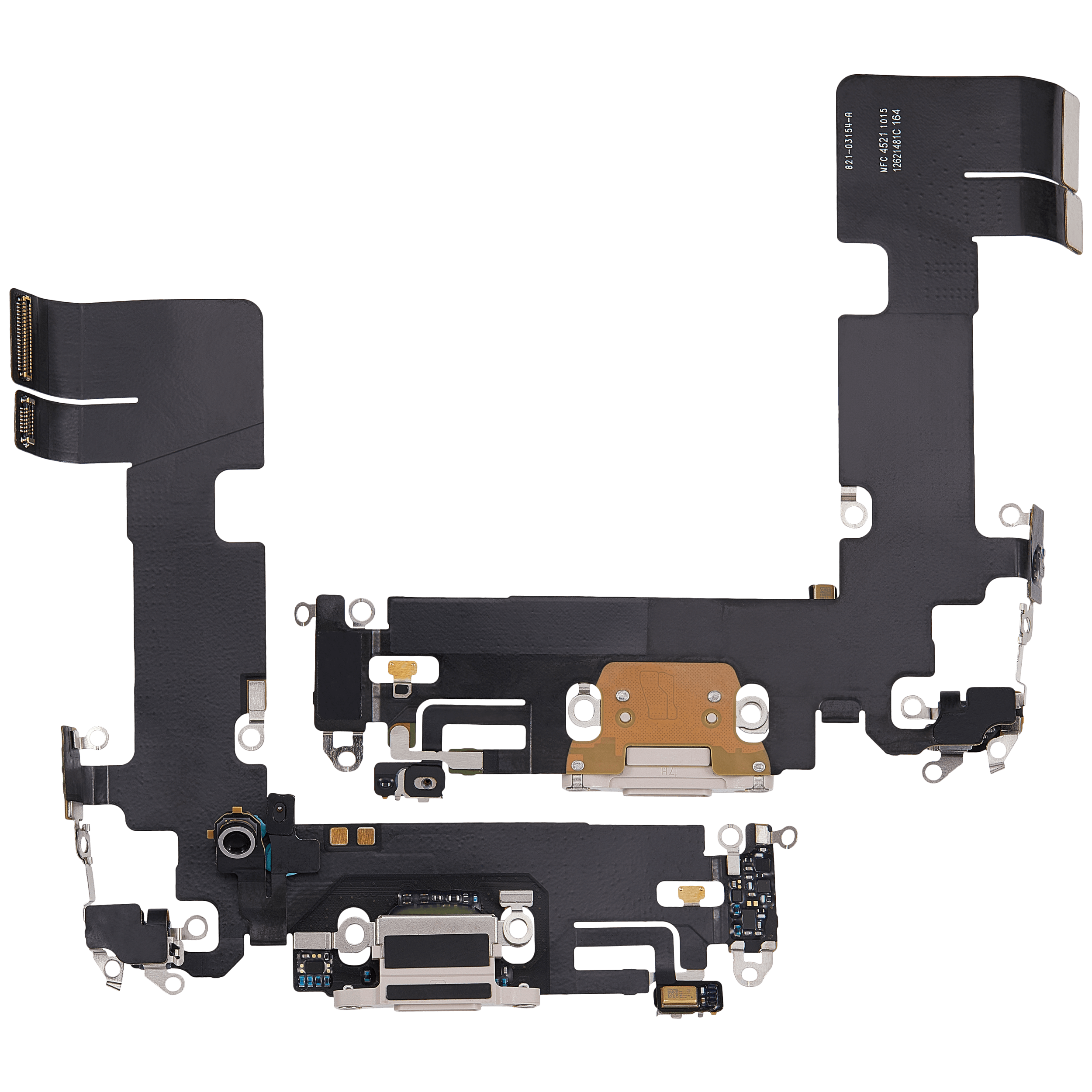 Ladebuchse-Flexkabel für iPhone 13 (gebrauchter OEM-Ausbau) (Pink)