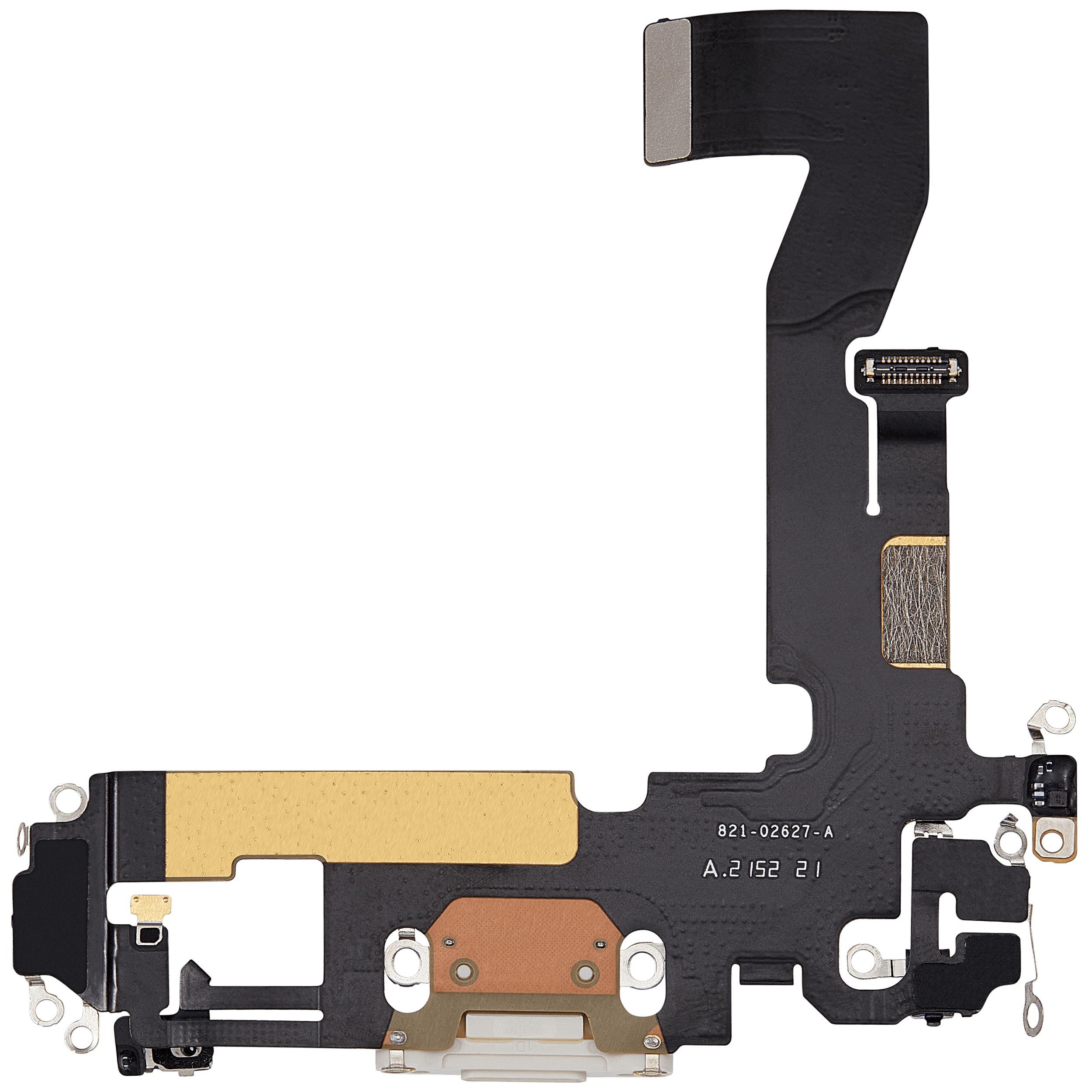 Ladebuchse-Flexkabel für iPhone 12 (OEM-Pull, gebraucht) (Weiß)