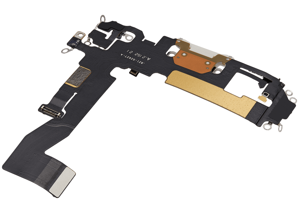 Ladebuchse-Flexkabel für iPhone 12 (OEM-Pull, gebraucht) (Weiß)
