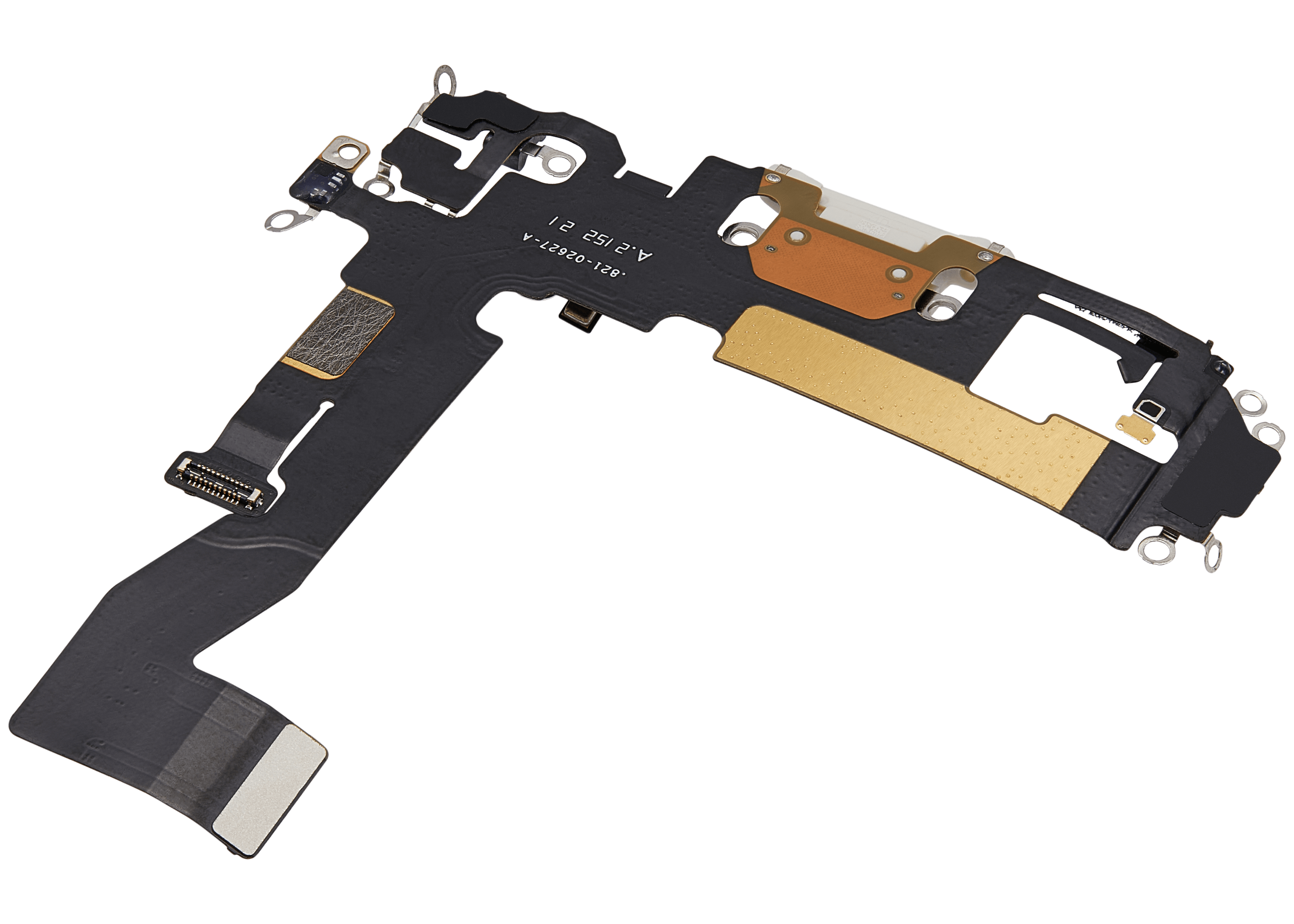 Ladebuchse-Flexkabel für iPhone 12 (OEM-Pull, gebraucht) (Weiß)