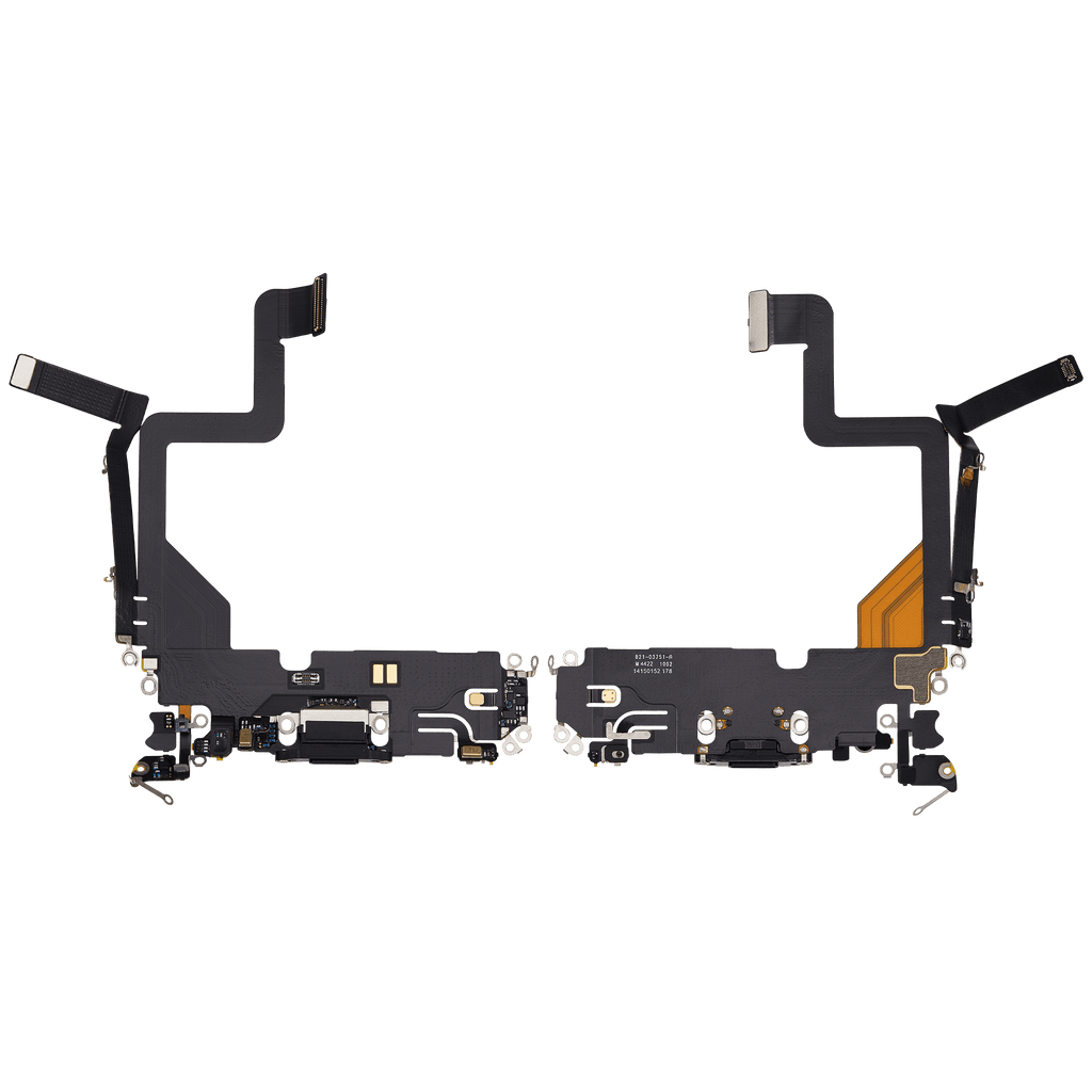 Charging Port Flex Cable for iPhone 14 Pro – OEM Refurbished (Space Black)