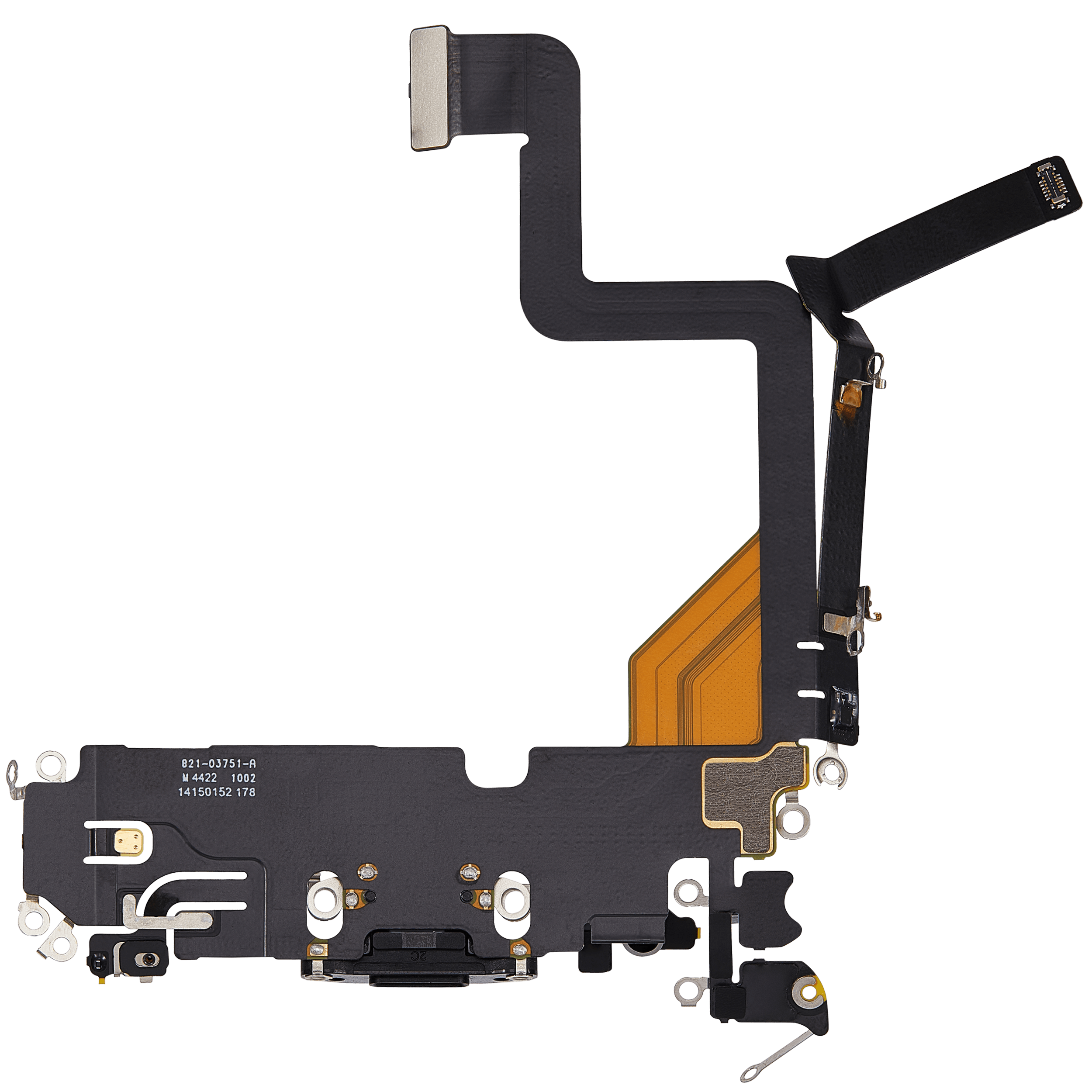 Charging Port Flex Cable for iPhone 14 Pro – OEM Refurbished (Space Black)