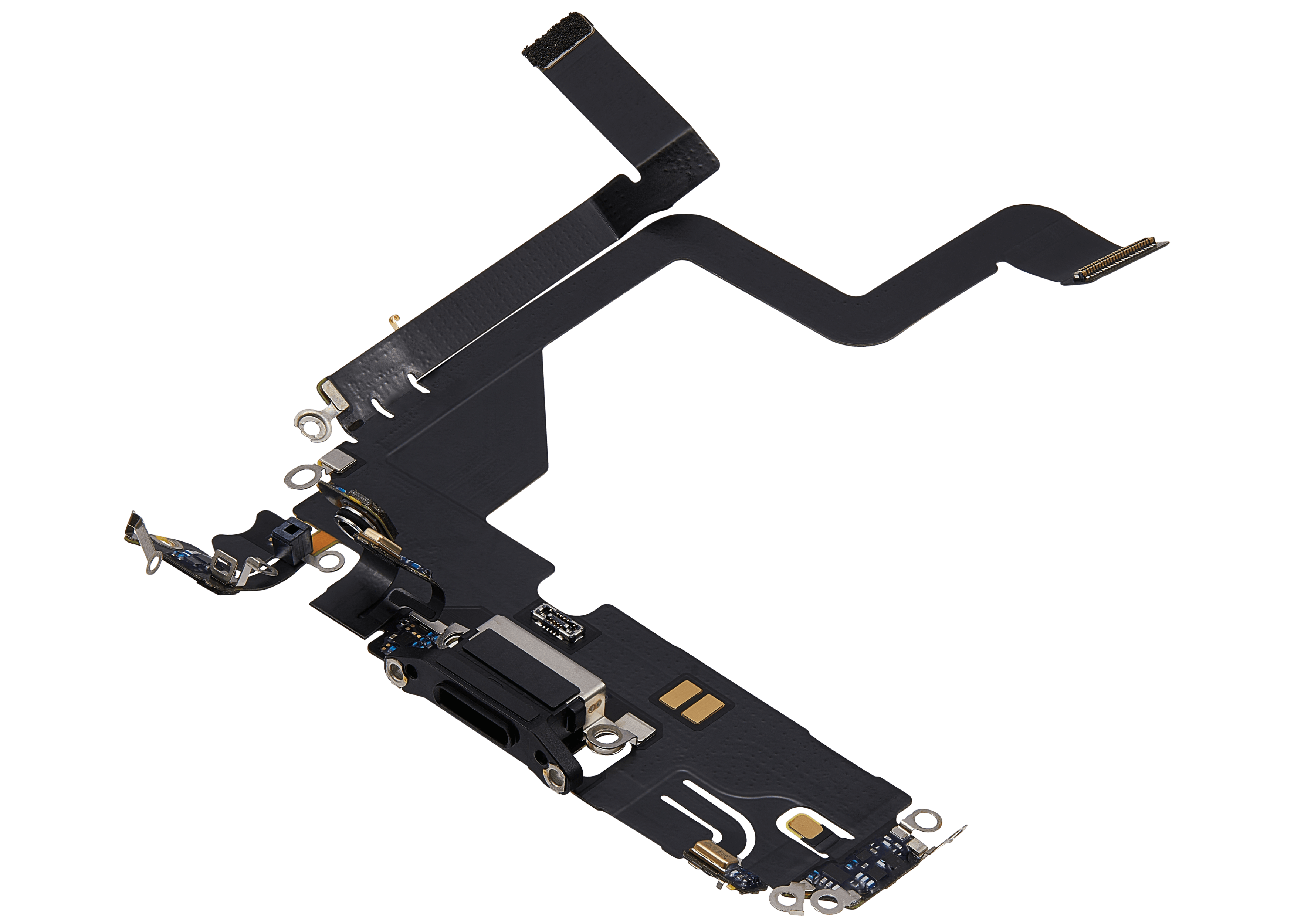 Charging Port Flex Cable for iPhone 14 Pro – OEM Refurbished (Space Black)