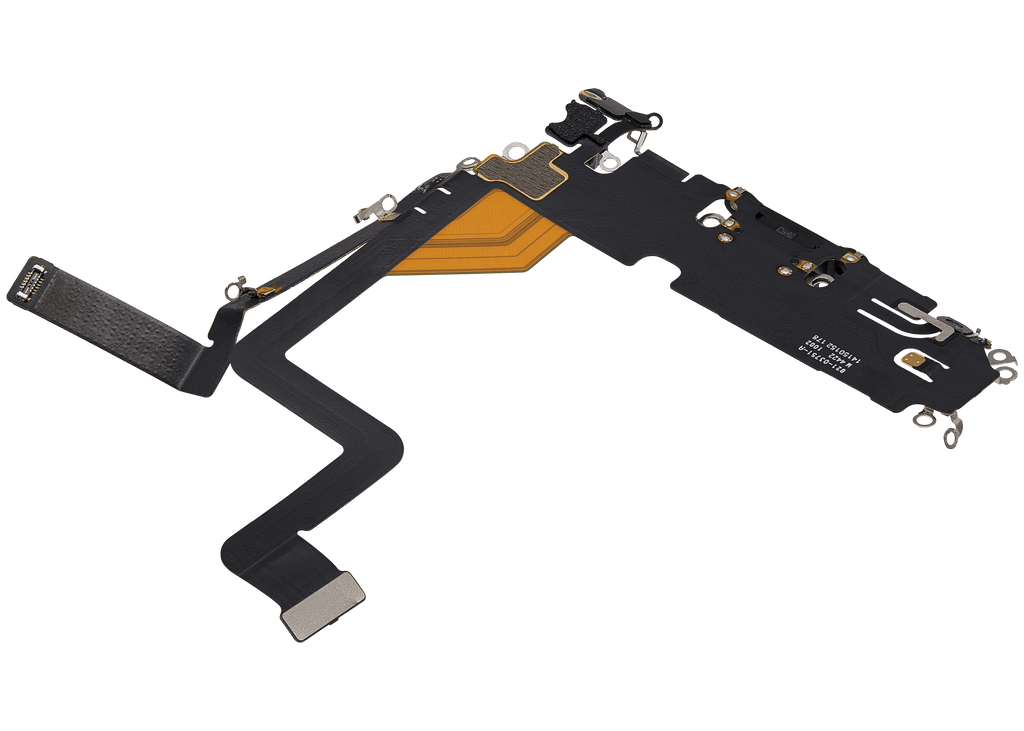 Charging Port Flex Cable for iPhone 14 Pro – OEM Refurbished (Space Black)