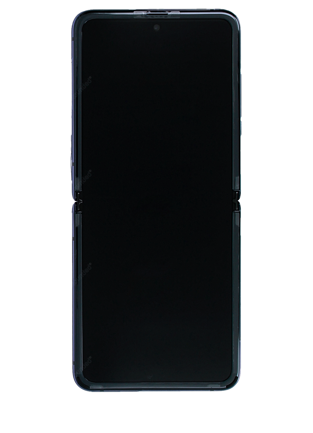 Inner OLED-Display mit Rahmen für Samsung Galaxy Z Flip 5G (F707) (Service Pack) (Mirror Purple)