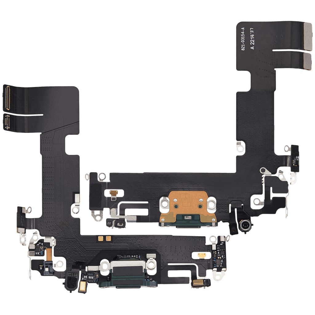 Ladebuchse-Flexkabel für iPhone 13 (gebrauchter OEM-Ausbau) (Grün)