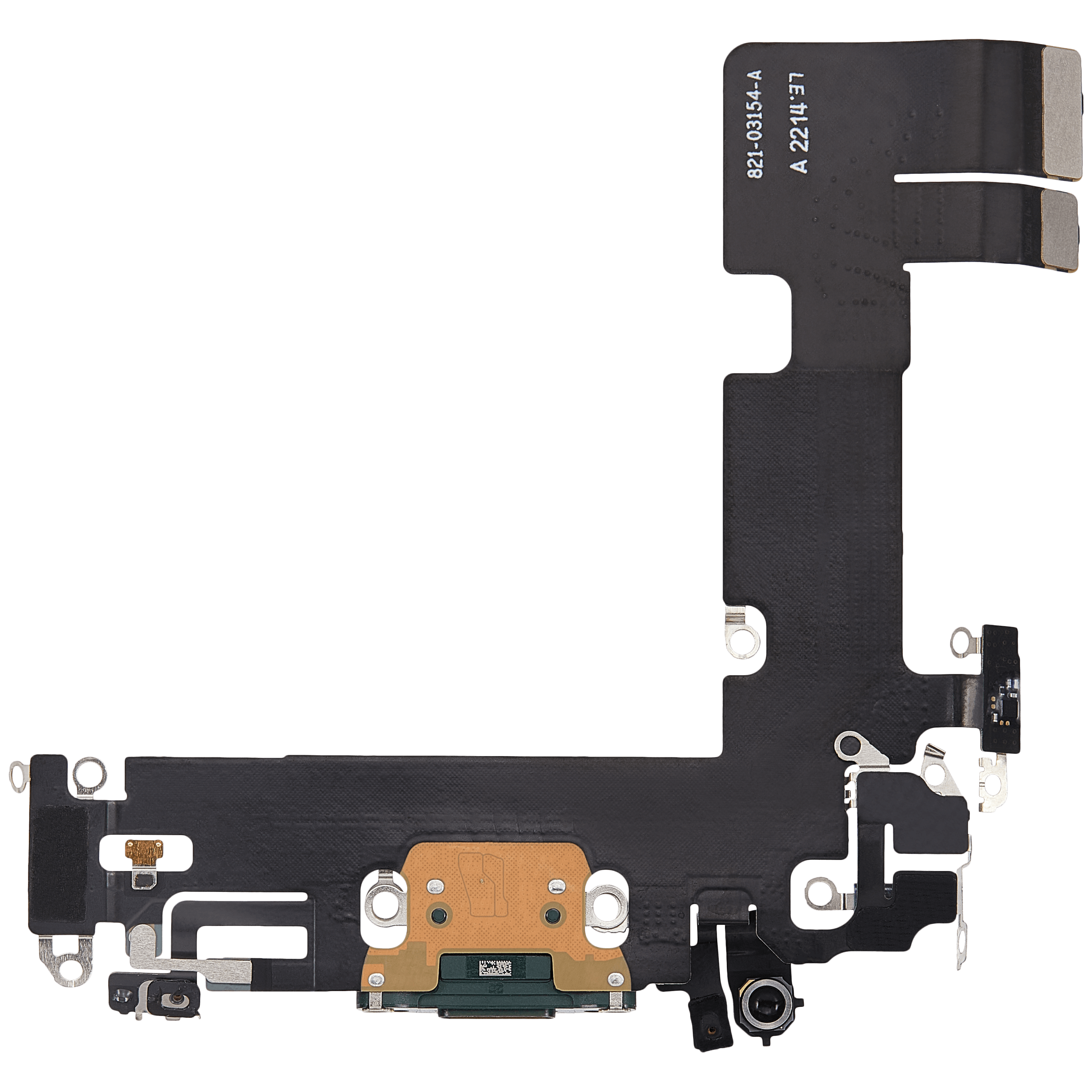 Ladebuchse-Flexkabel für iPhone 13 (gebrauchter OEM-Ausbau) (Grün)