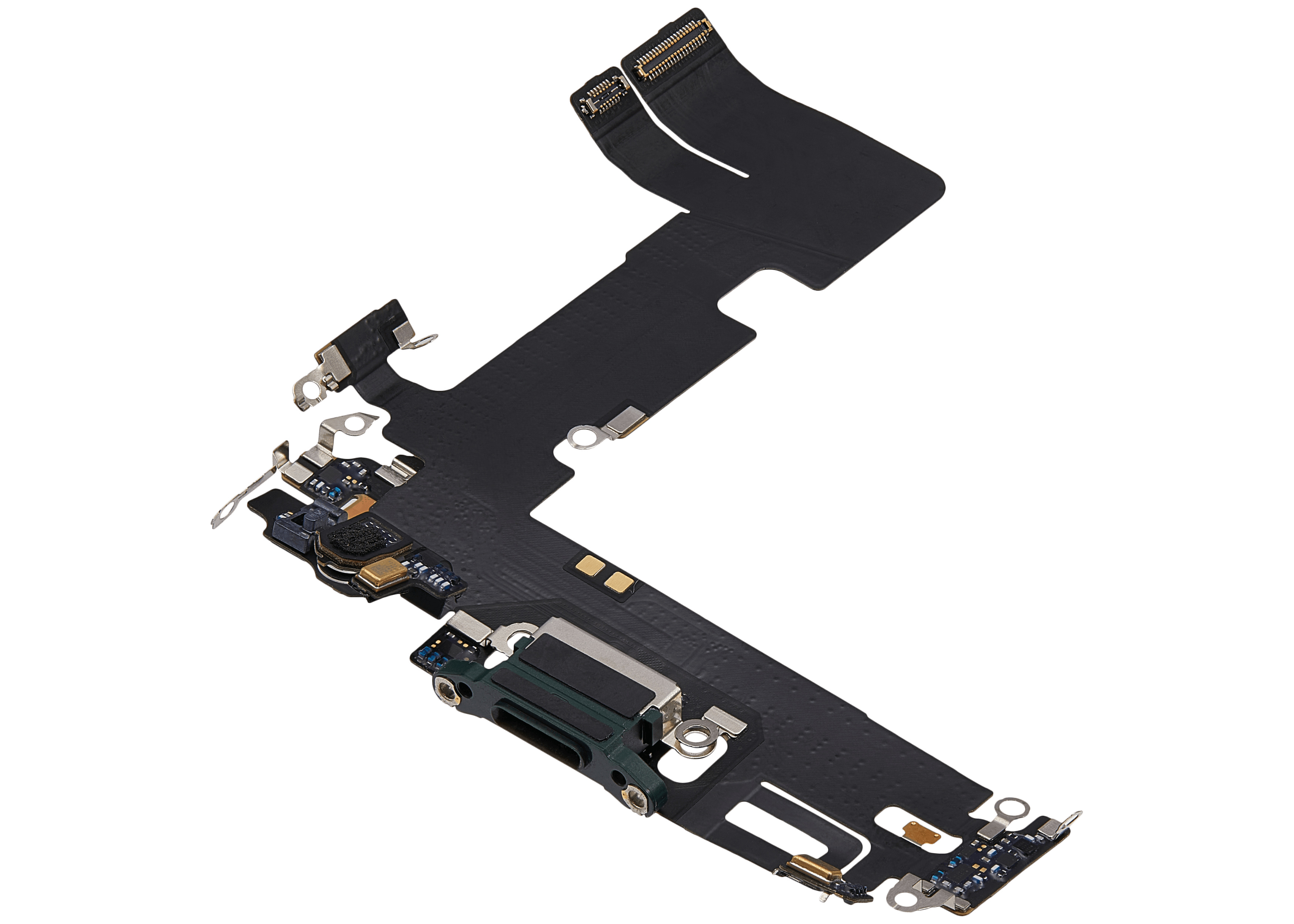 Ladebuchse-Flexkabel für iPhone 13 (gebrauchter OEM-Ausbau) (Grün)