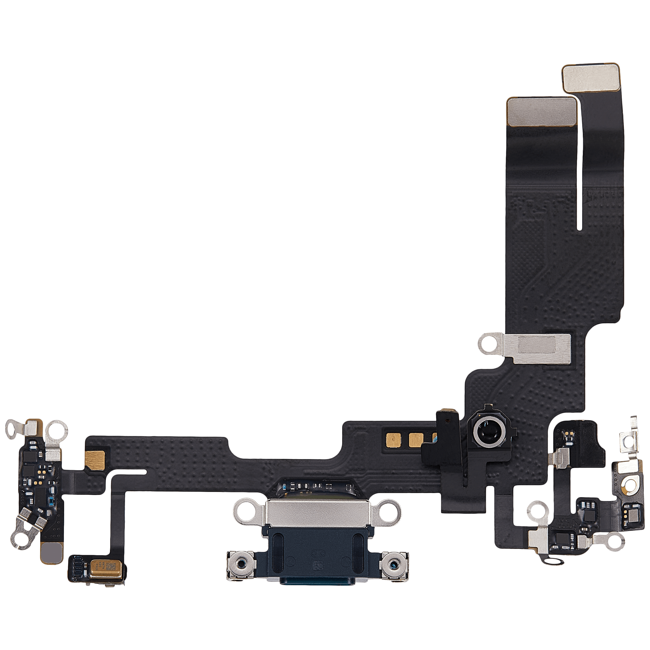 Ladebuchse Flexkabel für iPhone 14 (gebrauchter OEM-Ausbau) (Midnight)