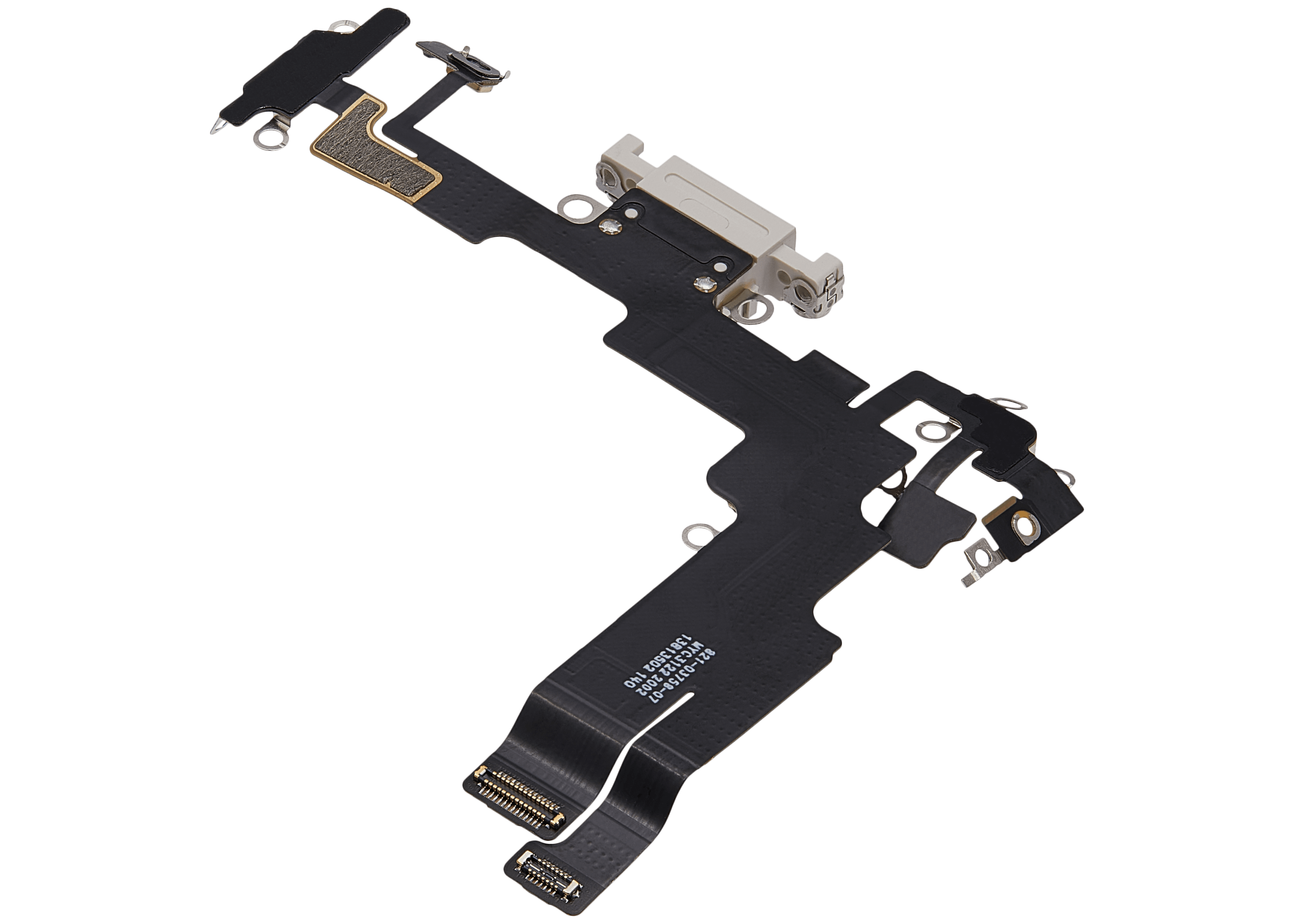 Ladebuchse-Flexkabel für iPhone 14 (gebrauchter OEM-Ausbau) (Starlight)
