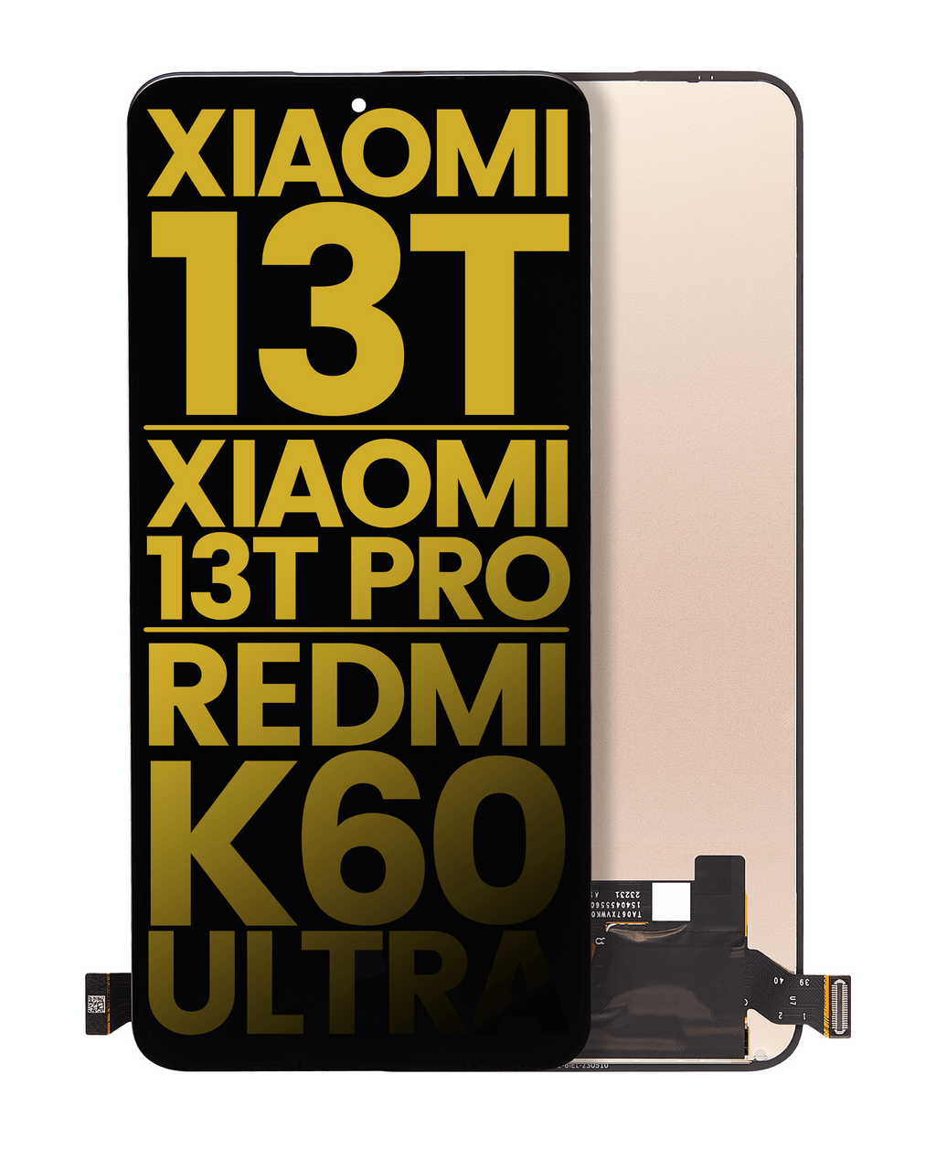 OLED-Display ohne Rahmen für Xiaomi 13T/13T Pro Refurbished