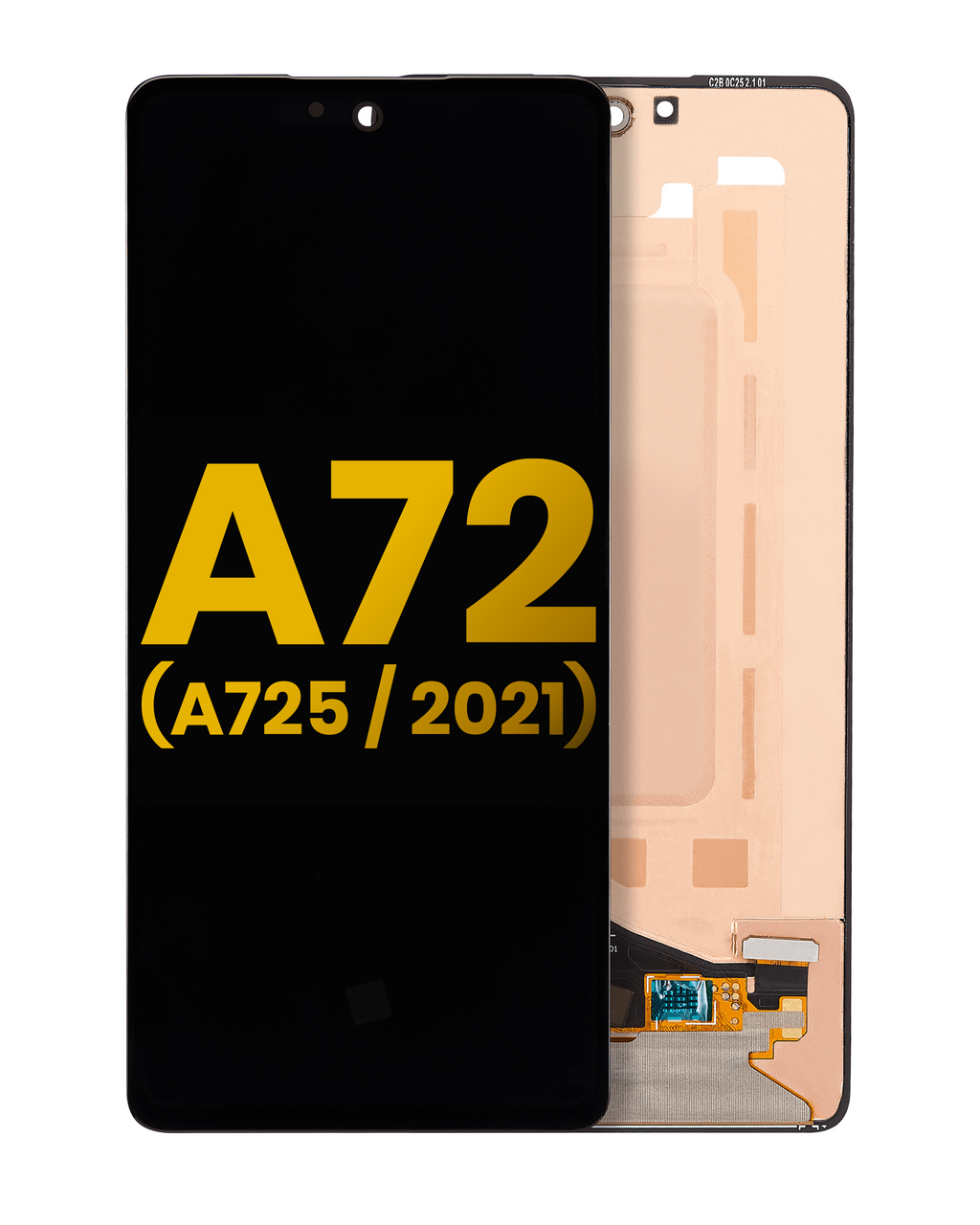 OLED Display without Frame for Samsung Galaxy A72 (A725 / 2021) (Refurbished) (All Colors)