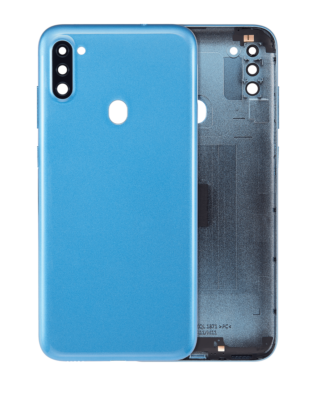 Back Cover with Camera Lens for Samsung Galaxy A11 (A115 / 2020) (International Version) (Aftermarket Plus) (Blue)