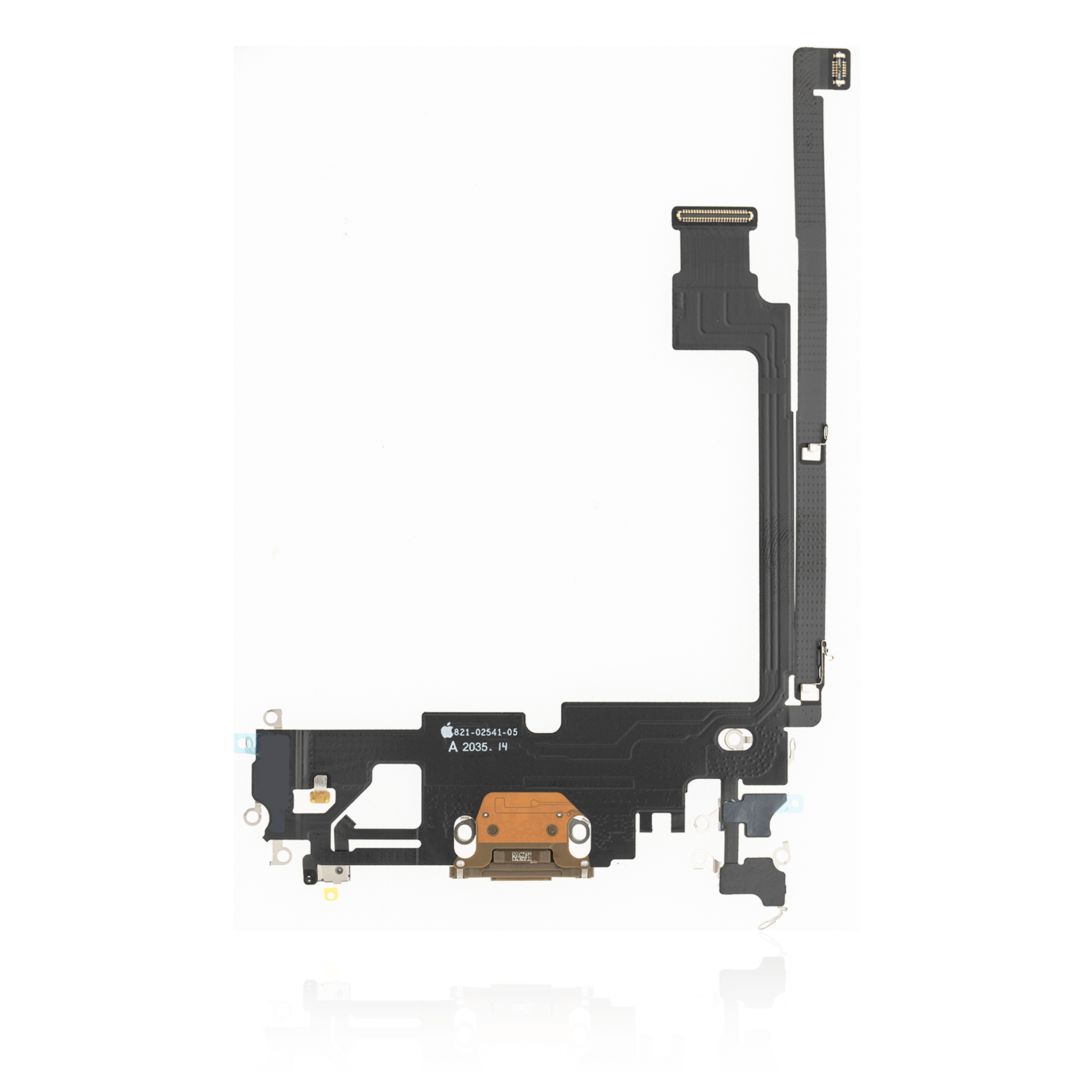 Charging Port Flex Cable for iPhone 12 Pro Max (Used OEM Pull) (Gold)