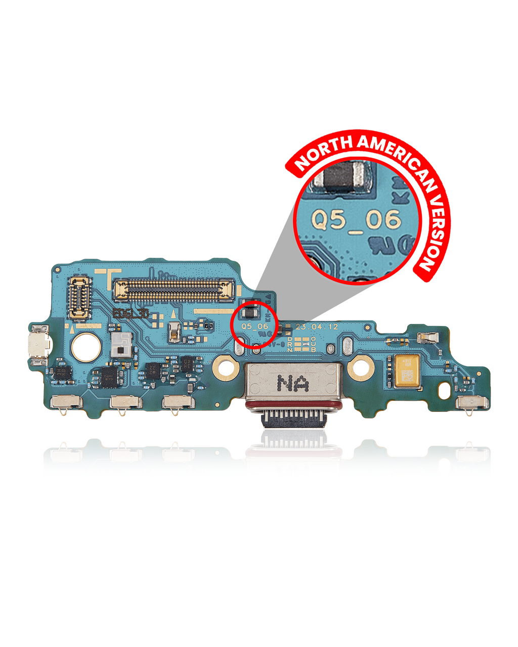 Charging Port Board for Samsung Galaxy Z Fold 5 (F946U) (US Version) (Premium)