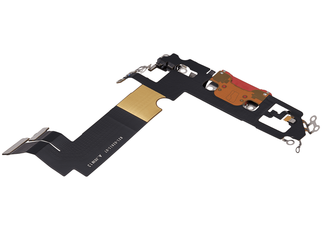 Charging Port Flex Cable for iPhone 12 Mini (used OEM part) (Red)