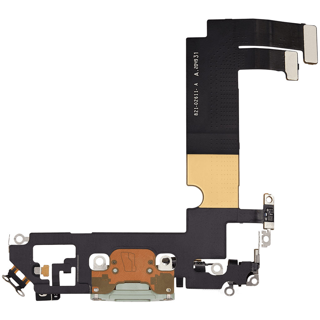 Ladebuchse-Flexkabel für iPhone 12 Mini (gebrauchter OEM-Ausbau) (Grün)