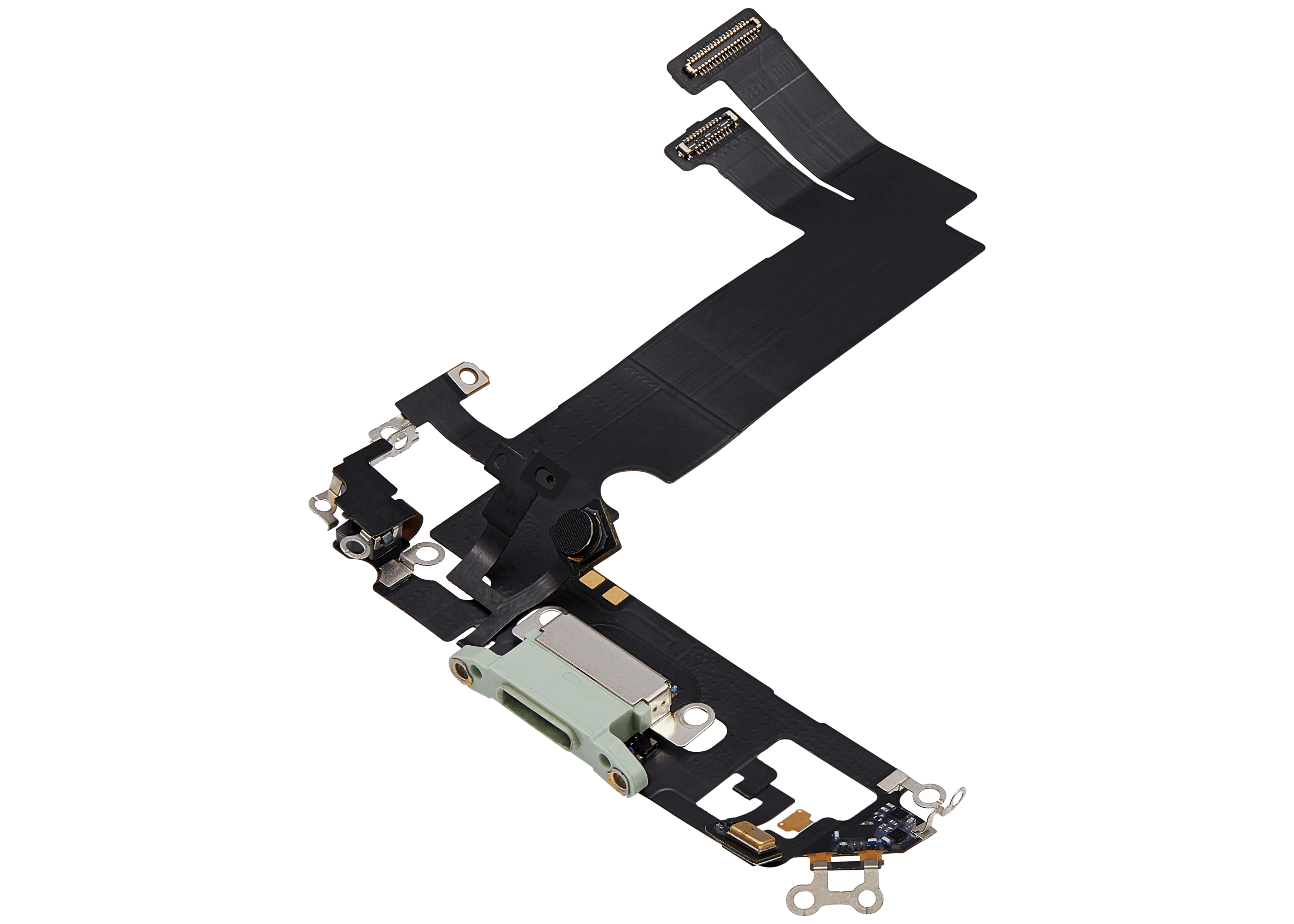 Ladebuchse-Flexkabel für iPhone 12 Mini (gebrauchter OEM-Ausbau) (Grün)