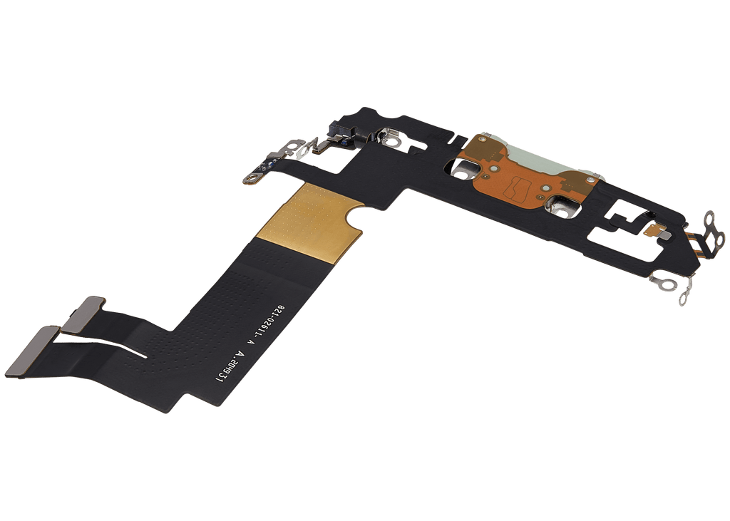 Ladebuchse-Flexkabel für iPhone 12 Mini (gebrauchter OEM-Ausbau) (Grün)
