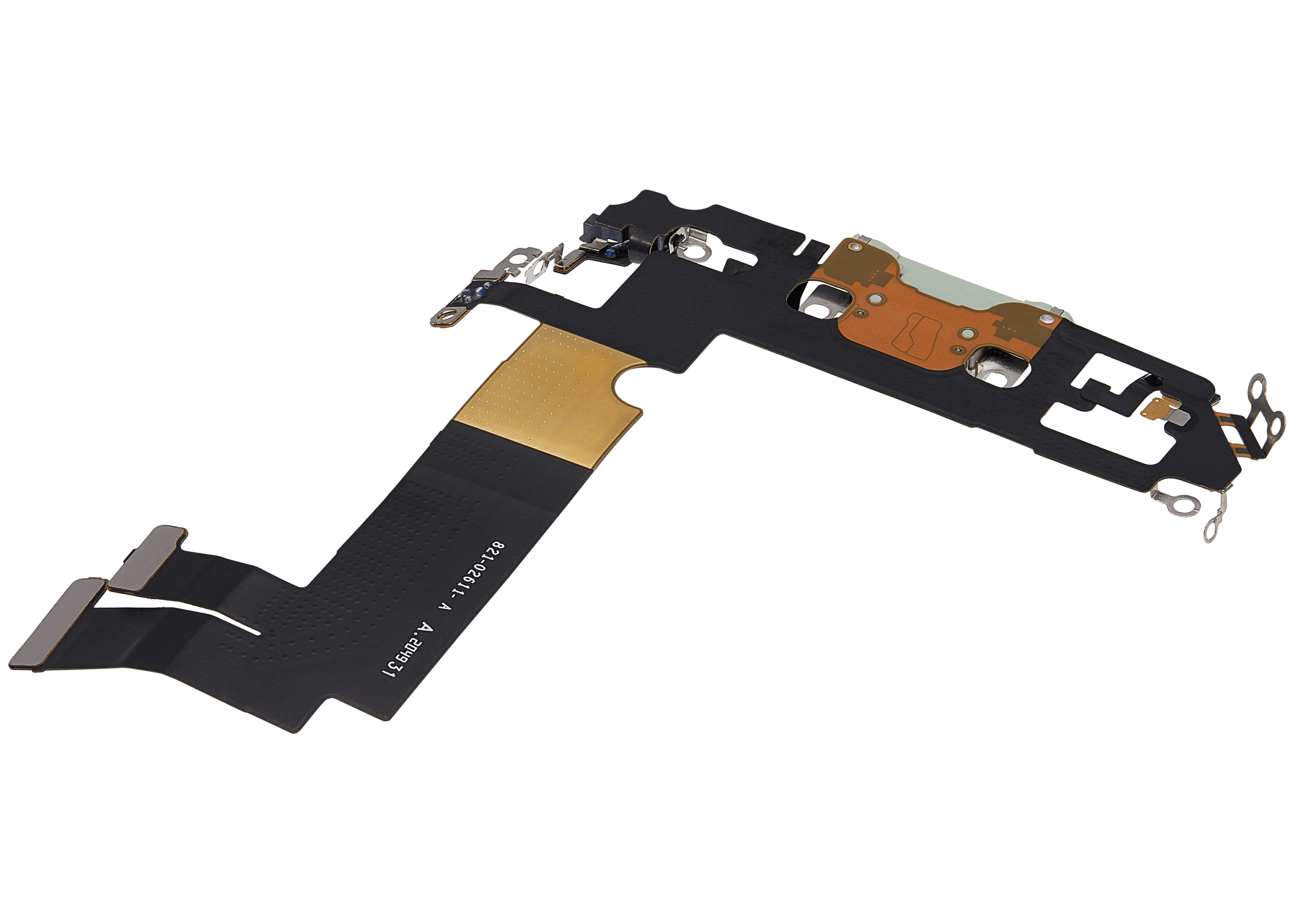 Ladebuchse-Flexkabel für iPhone 12 Mini (gebrauchter OEM-Ausbau) (Grün)