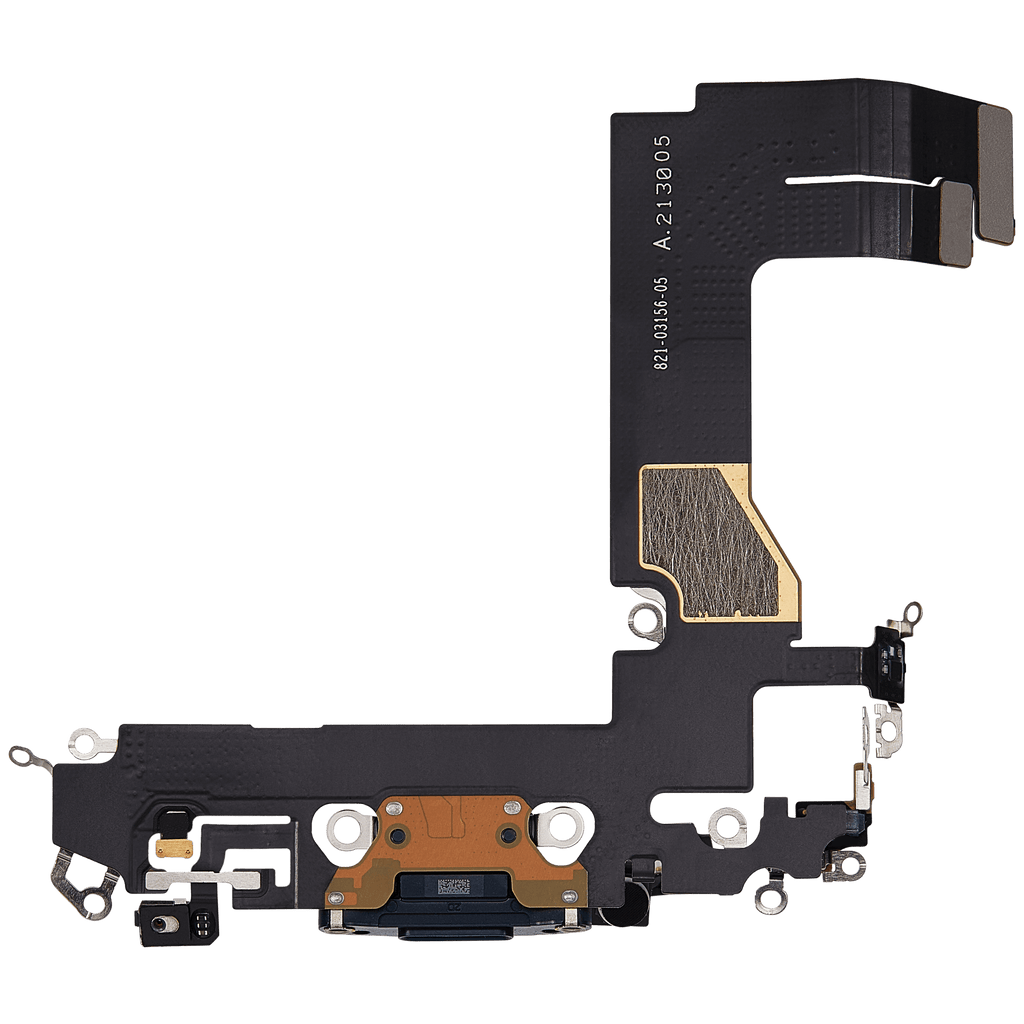 Ladebuchse-Flexkabel für iPhone 13 Mini (gebrauchter OEM-Ausbau) (Midnight)
