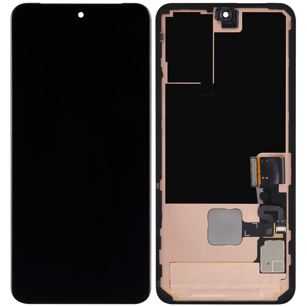 Refurbished OLED-Display mit Rahmen für Google Pixel 8 (Fingerabdrucksensor)