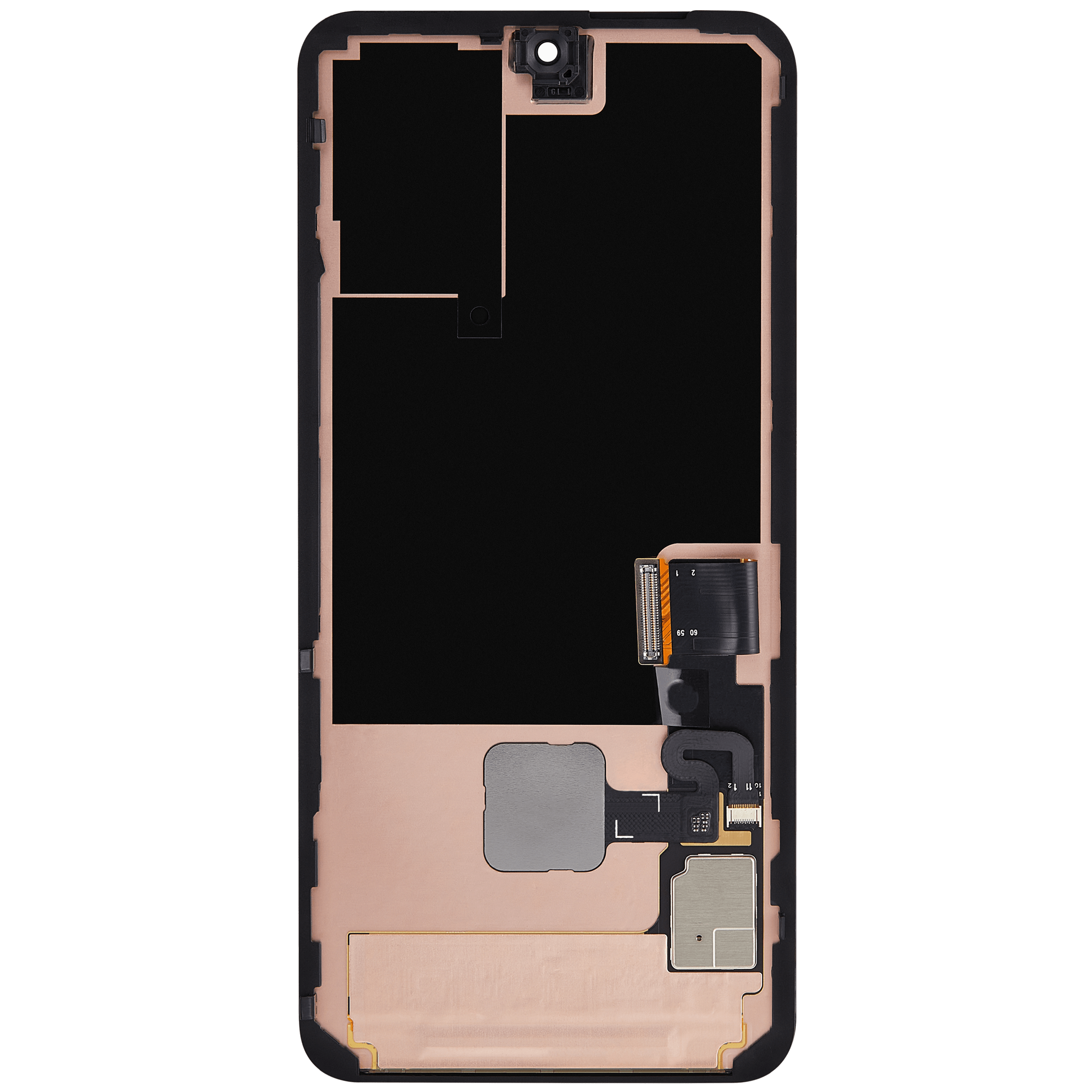 Refurbished OLED-Display mit Rahmen für Google Pixel 8 (Fingerabdrucksensor)