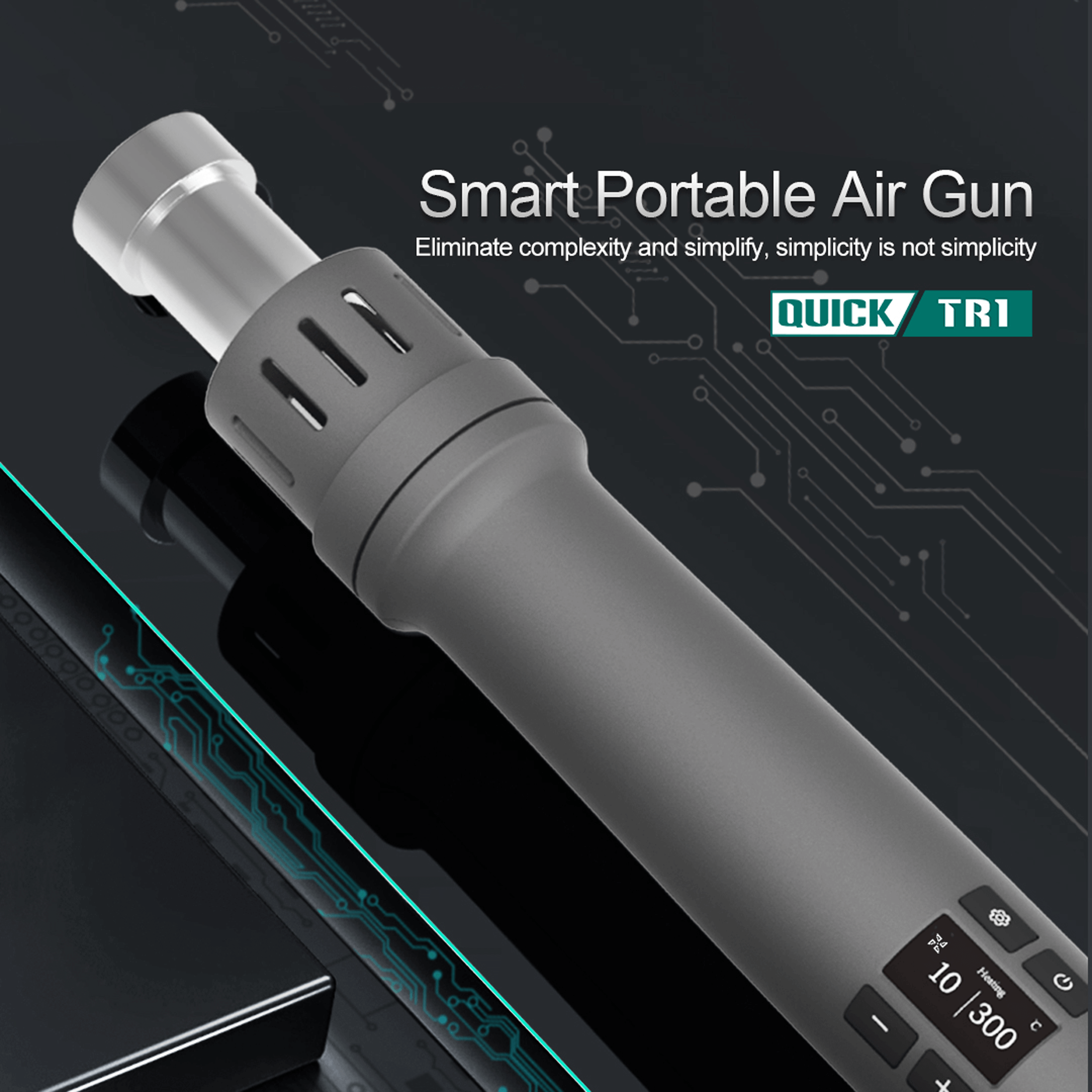 Quick TR1 Portable Smart Hot Air Gun (110V / North America)