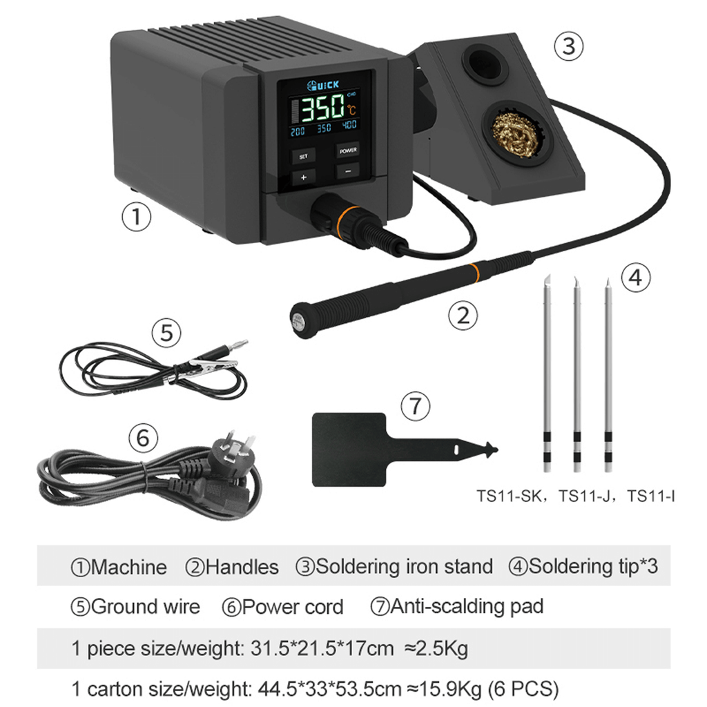 TS11 Intelligente Präzisions-Lötstation (Quick, 110V, Nordamerika)
