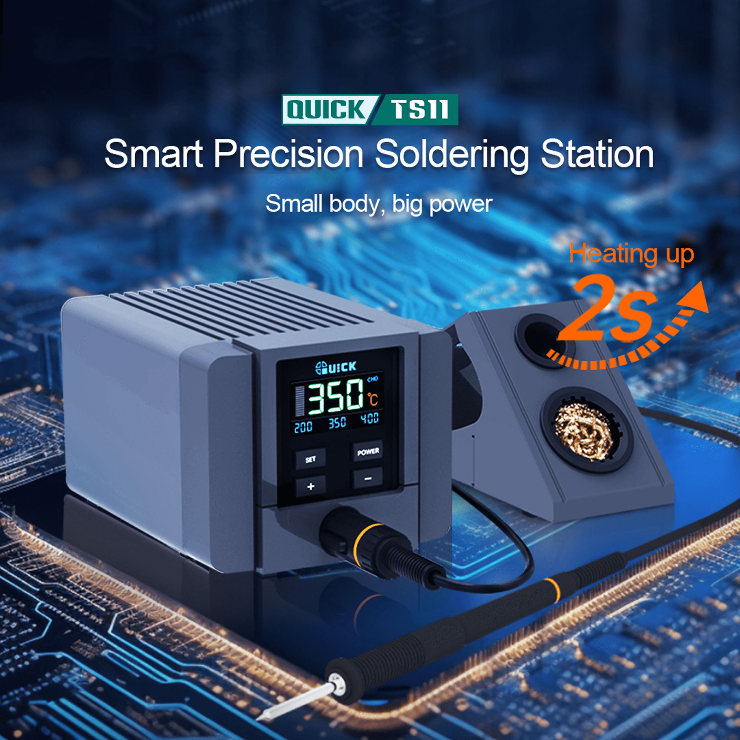 TS11 Intelligente Präzisions-Lötstation (Quick, 110V, Nordamerika)