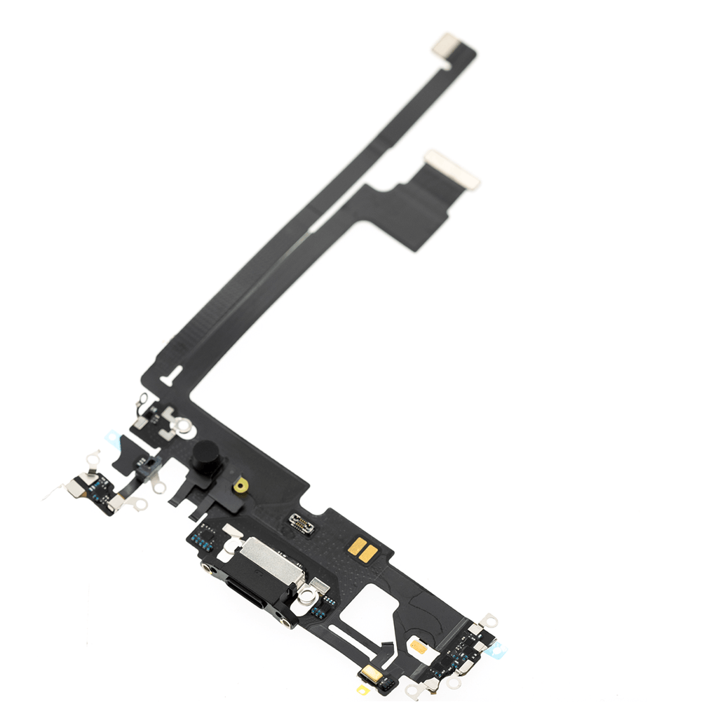Charging Port Flex Cable for iPhone 12 Pro Max (Used OEM Pulled) (Graphite)