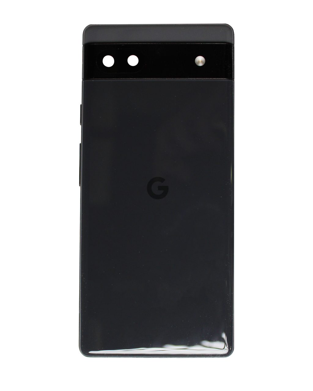 Back cover/frame for Google Pixel 6a (used OEM removal, Grade A, Charcoal)