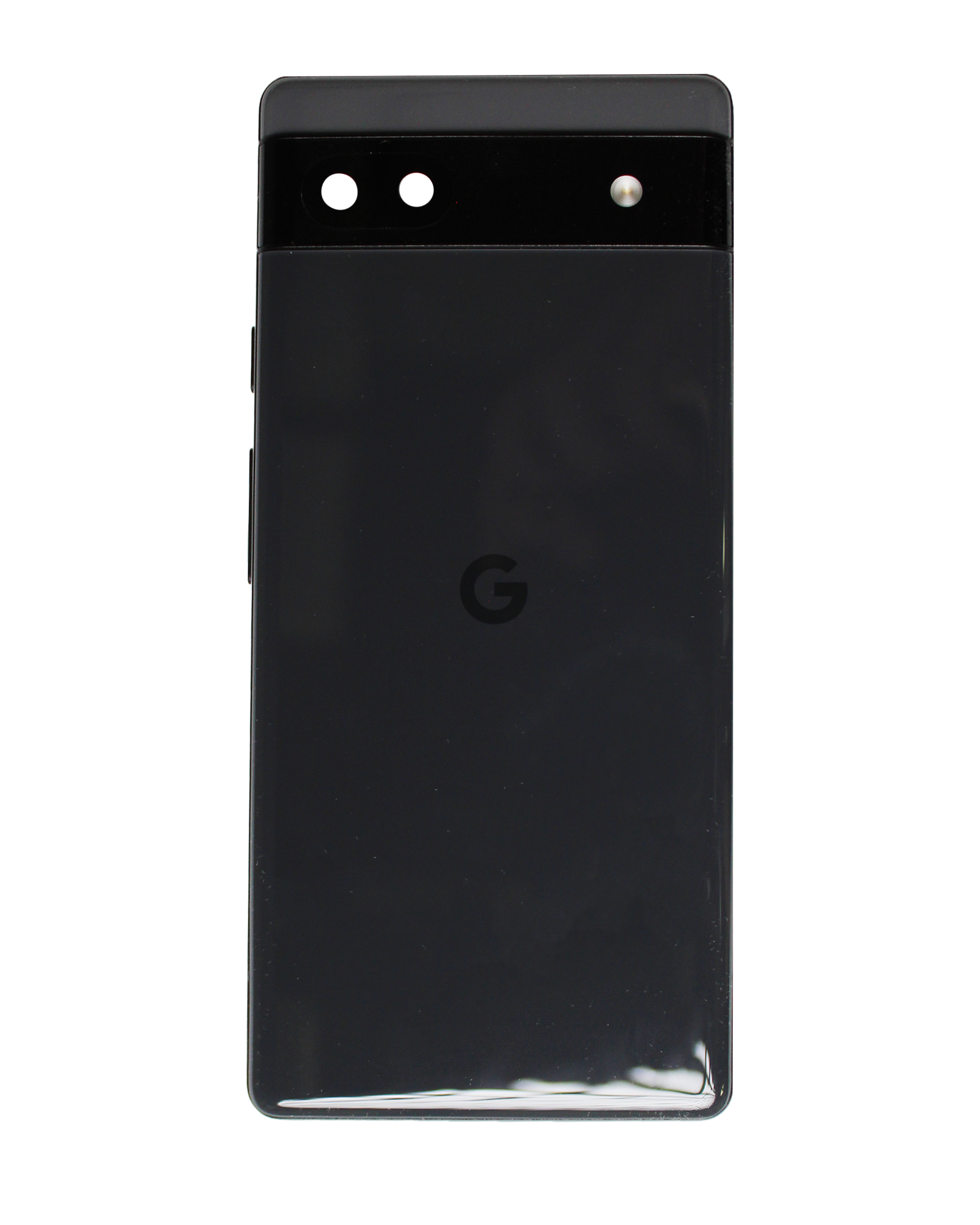 Back cover/frame for Google Pixel 6a (used OEM removal, Grade A, Charcoal)