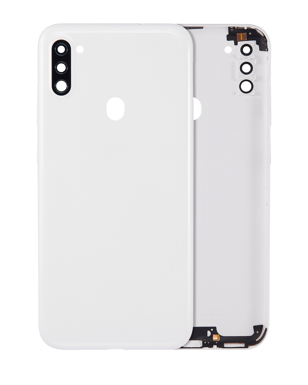 Back Cover with Camera Lens for Samsung Galaxy A11 (A115 / 2020) (International Version) (Aftermarket Plus) (White)