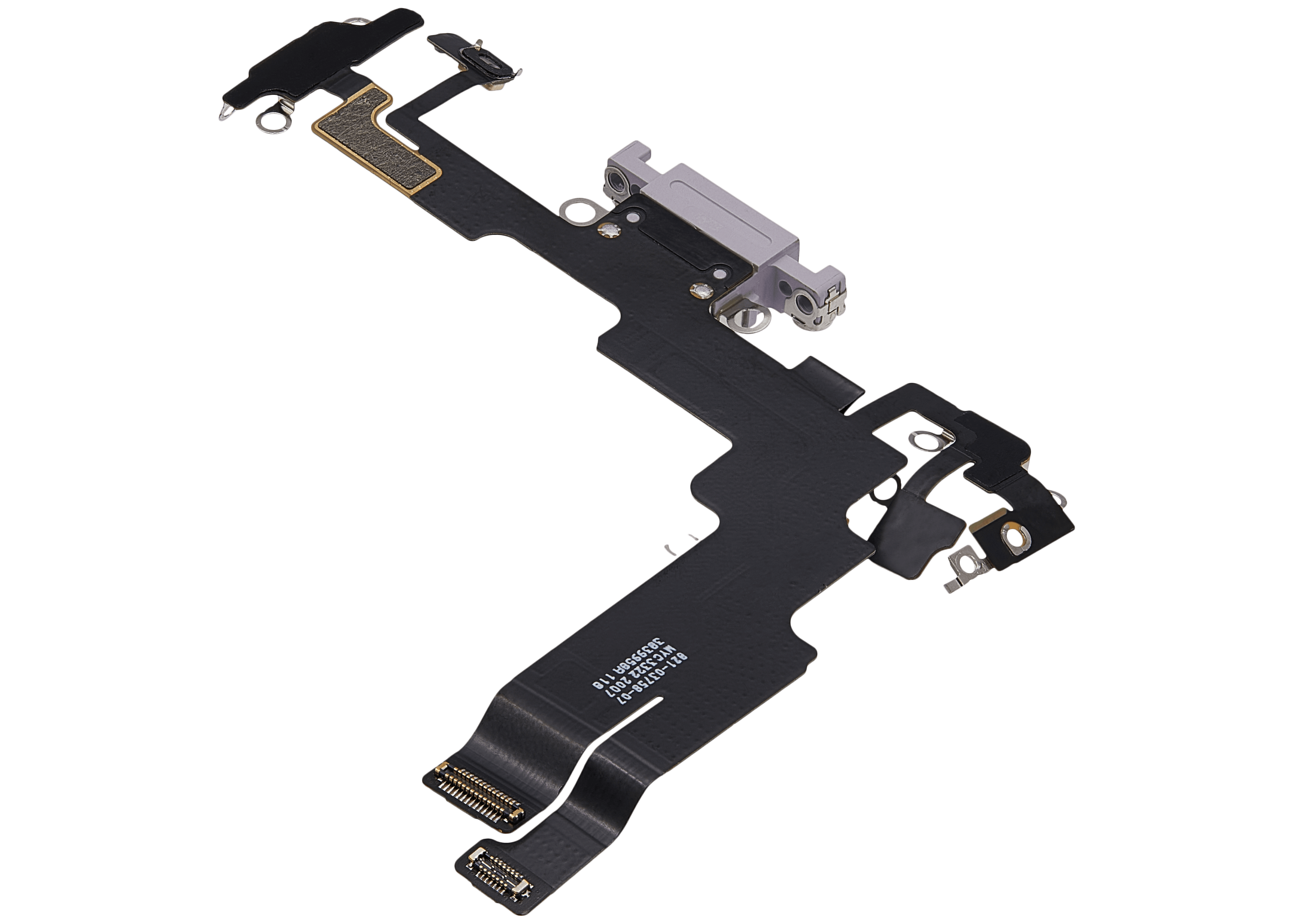 Charging Port Flex Cable for iPhone 14 (Used OEM Pull, Purple)