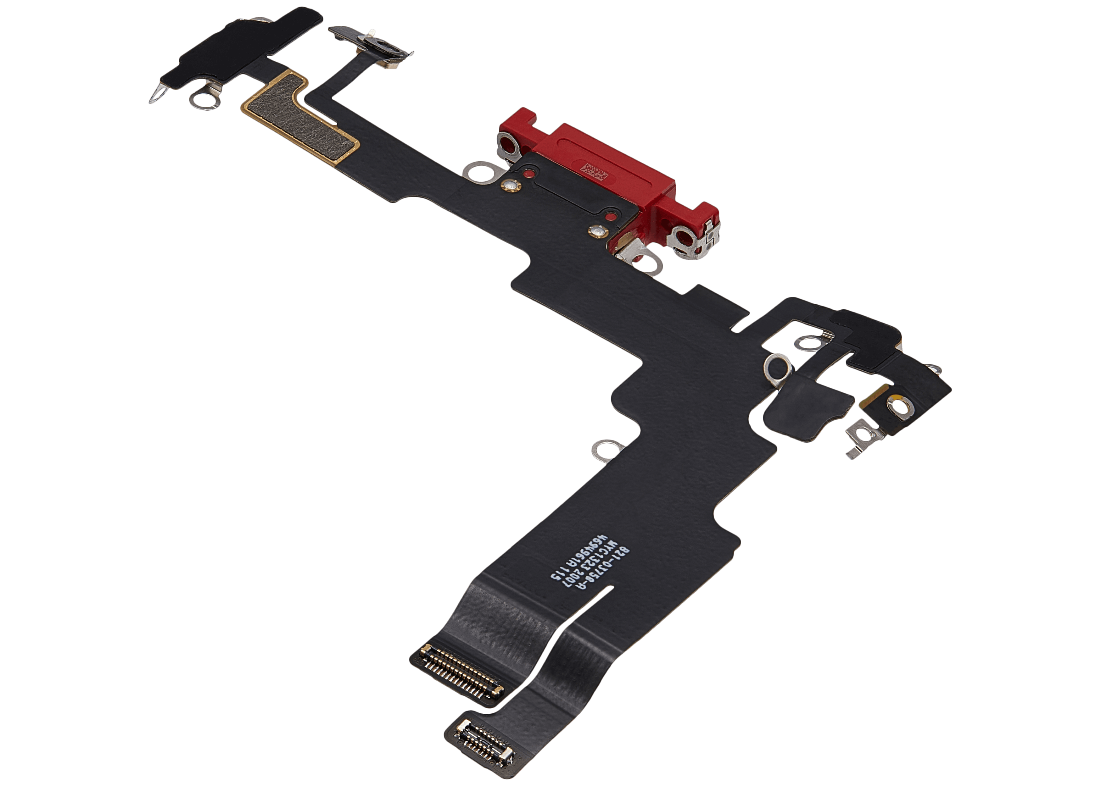 Charging Port Flex Cable for iPhone 14 (Used OEM Pull) (Red)