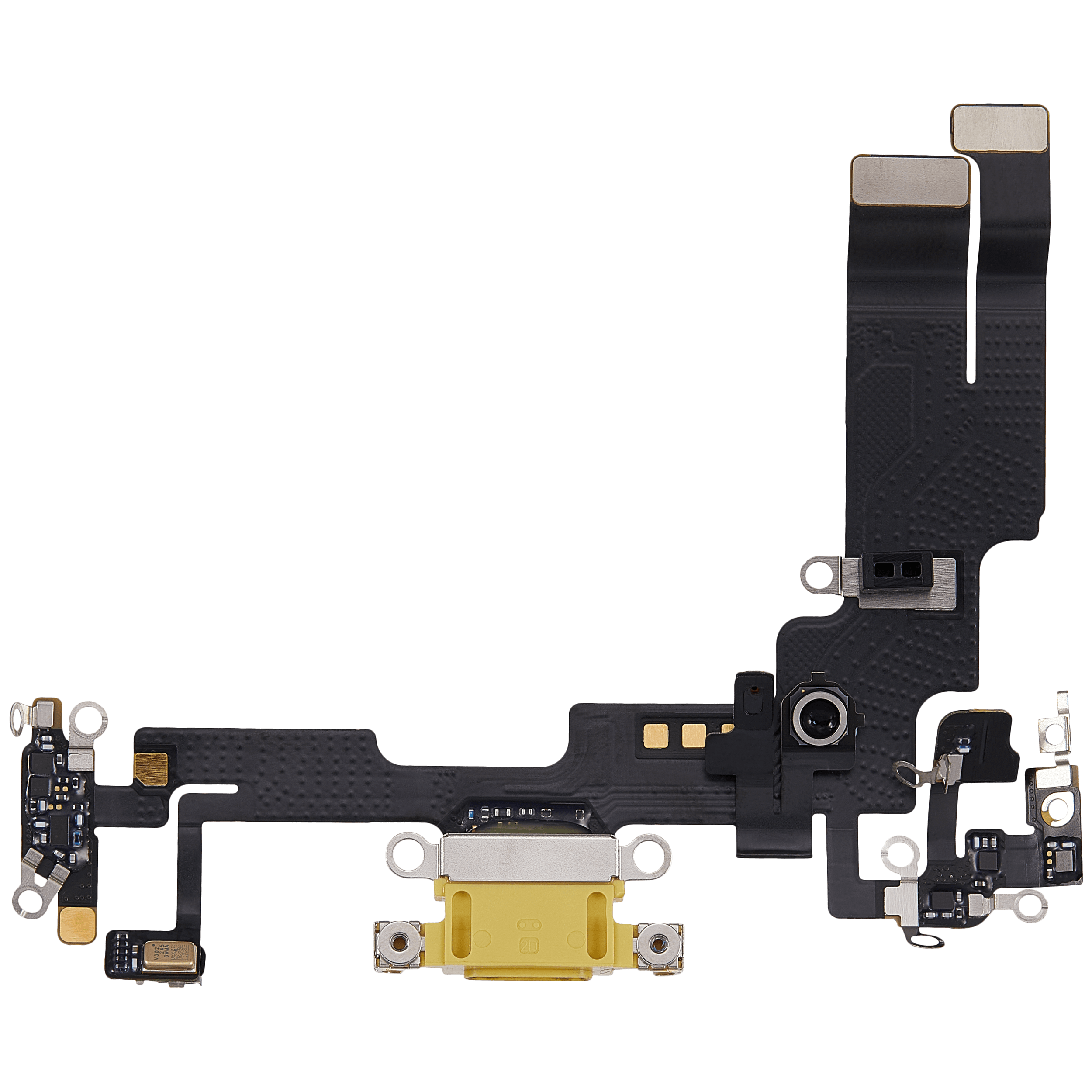 Ladebuchse-Flexkabel für iPhone 14 (gebrauchter OEM-Ausbau, Gelb)