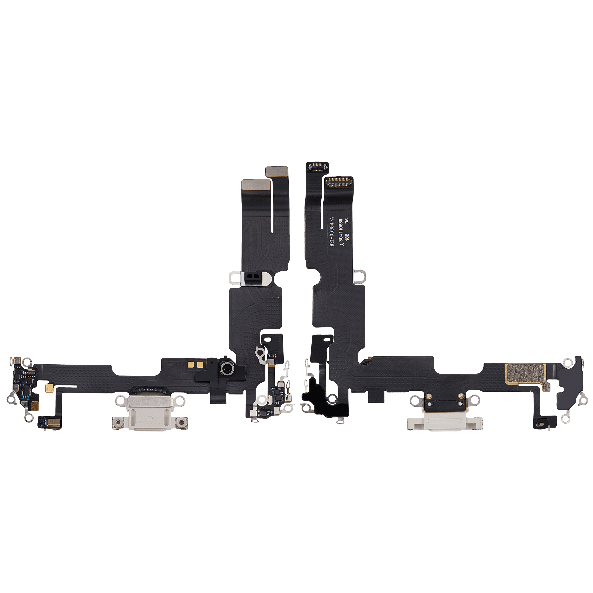 Ladebuchse-Flexkabel für iPhone 14 Plus (gebrauchter OEM-Ausbau) (Starlight)