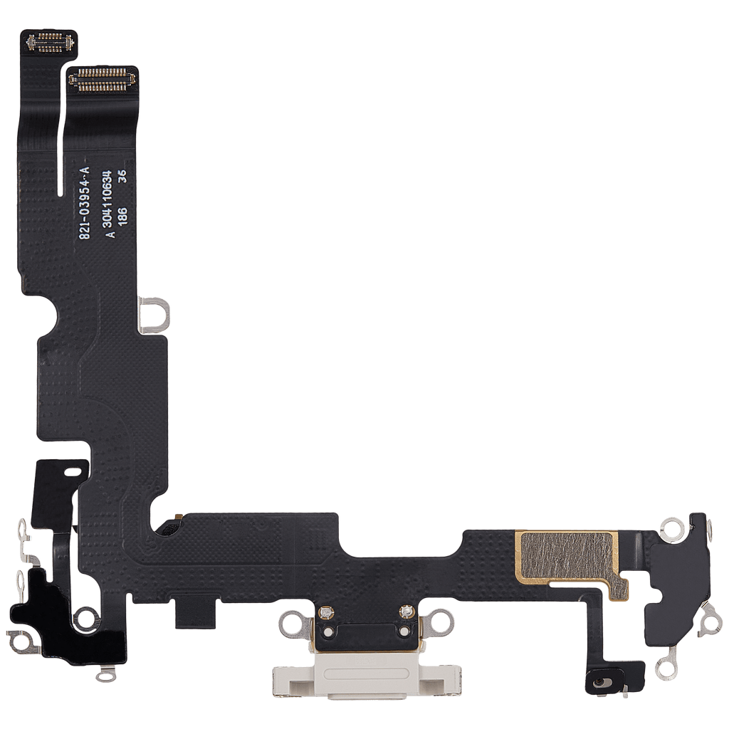 Ladebuchse-Flexkabel für iPhone 14 Plus (gebrauchter OEM-Ausbau) (Starlight)
