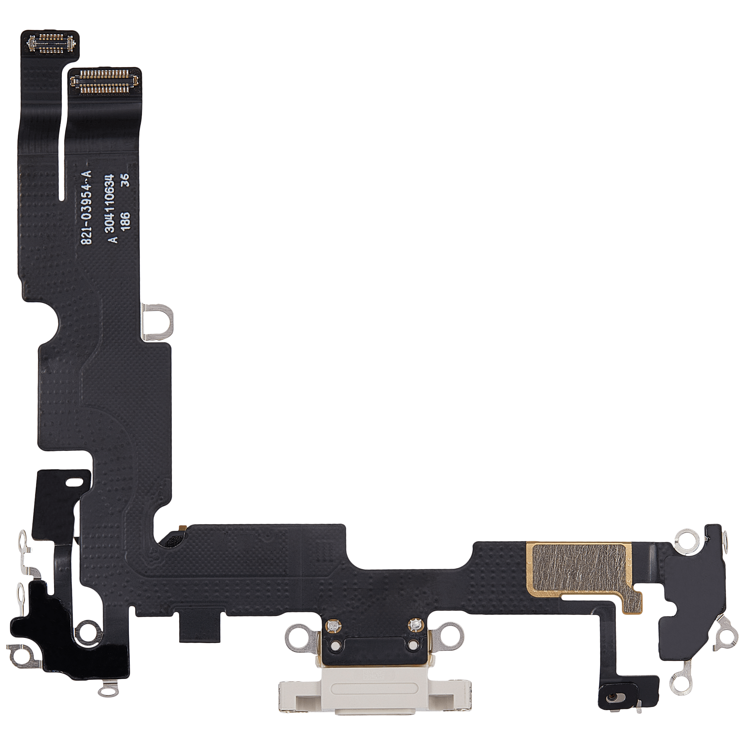 Ladebuchse-Flexkabel für iPhone 14 Plus (gebrauchter OEM-Ausbau) (Starlight)