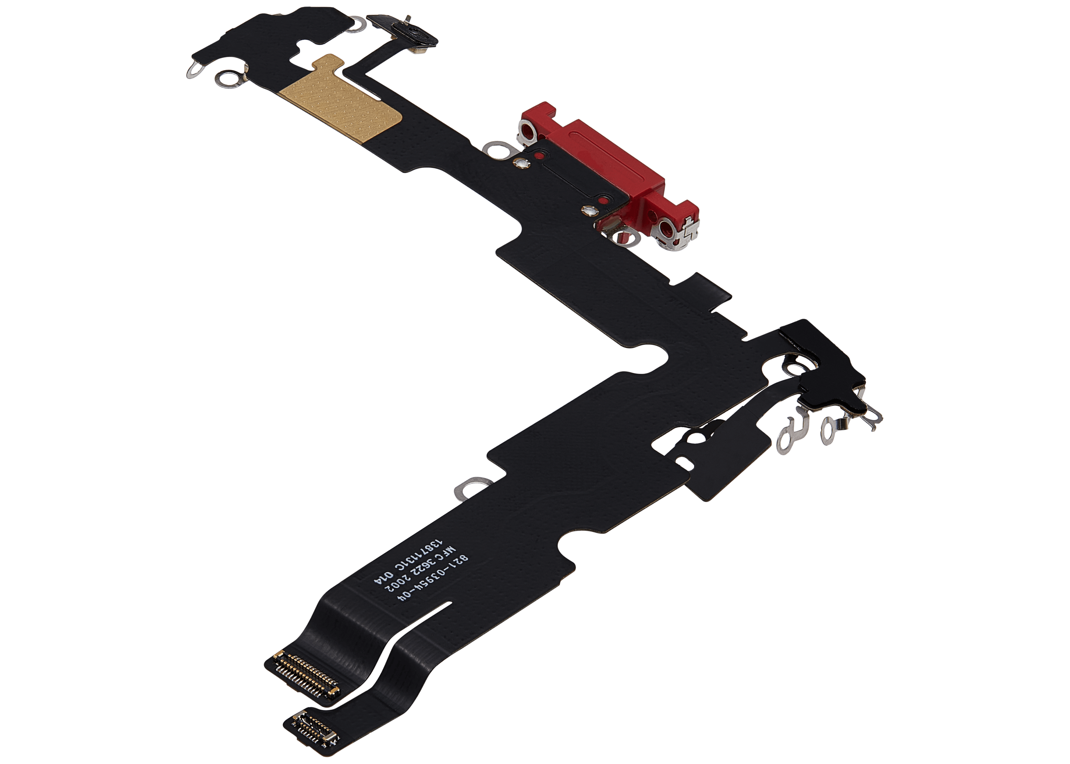 Flex Cable for Charging Port for iPhone 14 Plus (Used OEM Pull) (Red)