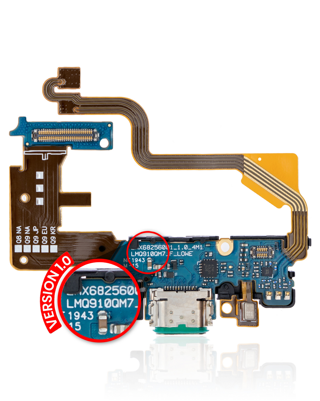 Ladebuchse-Flexkabel für LG G7 One (LMQ910QM7 / Version 1.0)