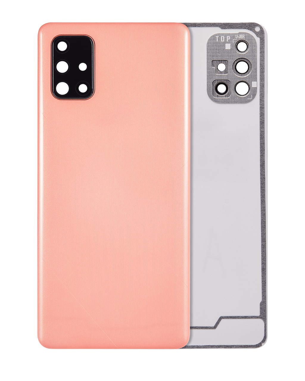 Back Cover with Camera Lens for Samsung Galaxy A71 4G (A715 / 2020) (Aftermarket Plus) (Prism Crush Pink)