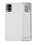 Back Cover with Camera Lens for Samsung Galaxy A71 (A715 / 2020) (Aftermarket Plus) (Prism Crush Silver)
